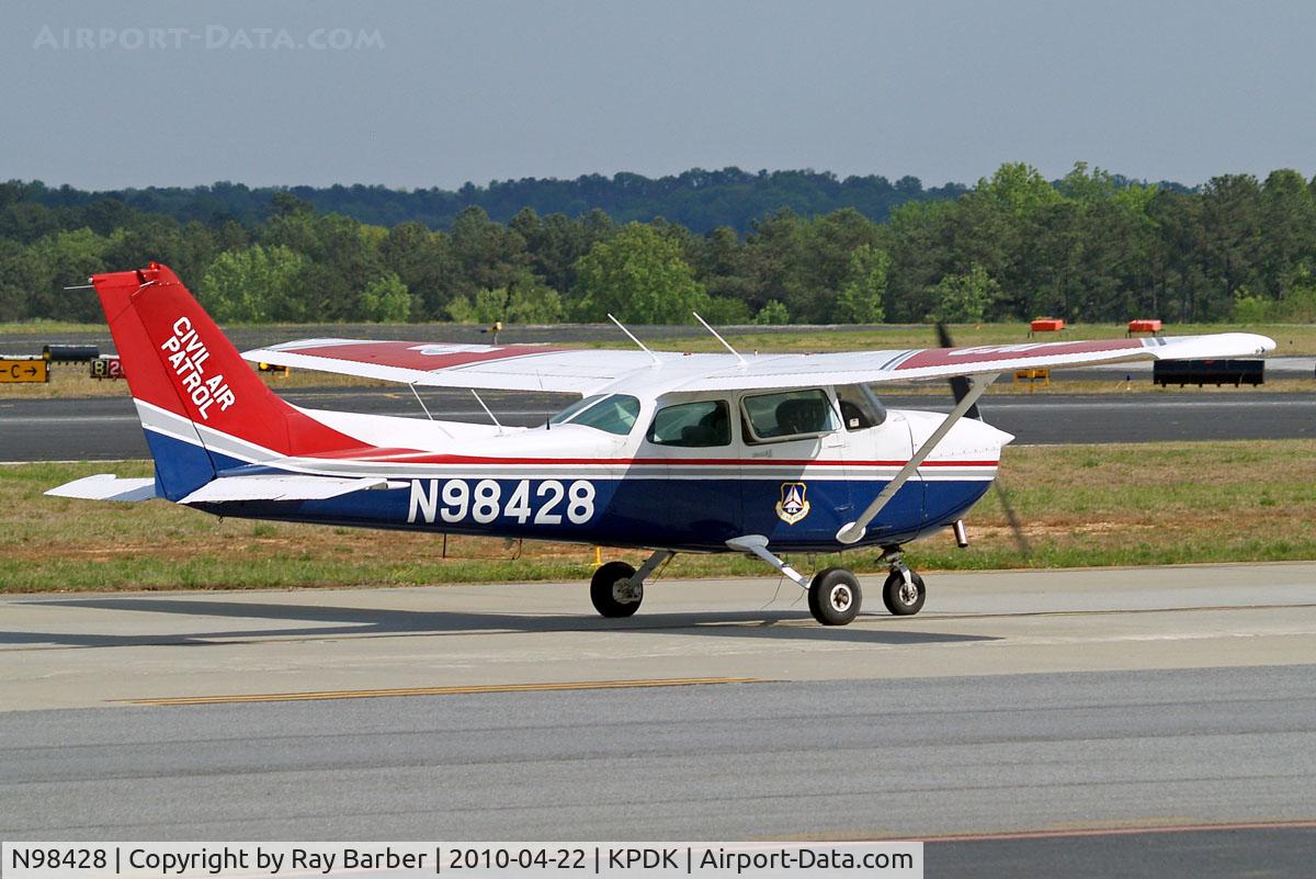 N98428, 1984 Cessna 172P C/N 17276291, N98428   Cessna 172P Skyhawk [172-76291] (Civil Air Patrol) Atlanta-Dekalb Peachtree~N 22/04/2010