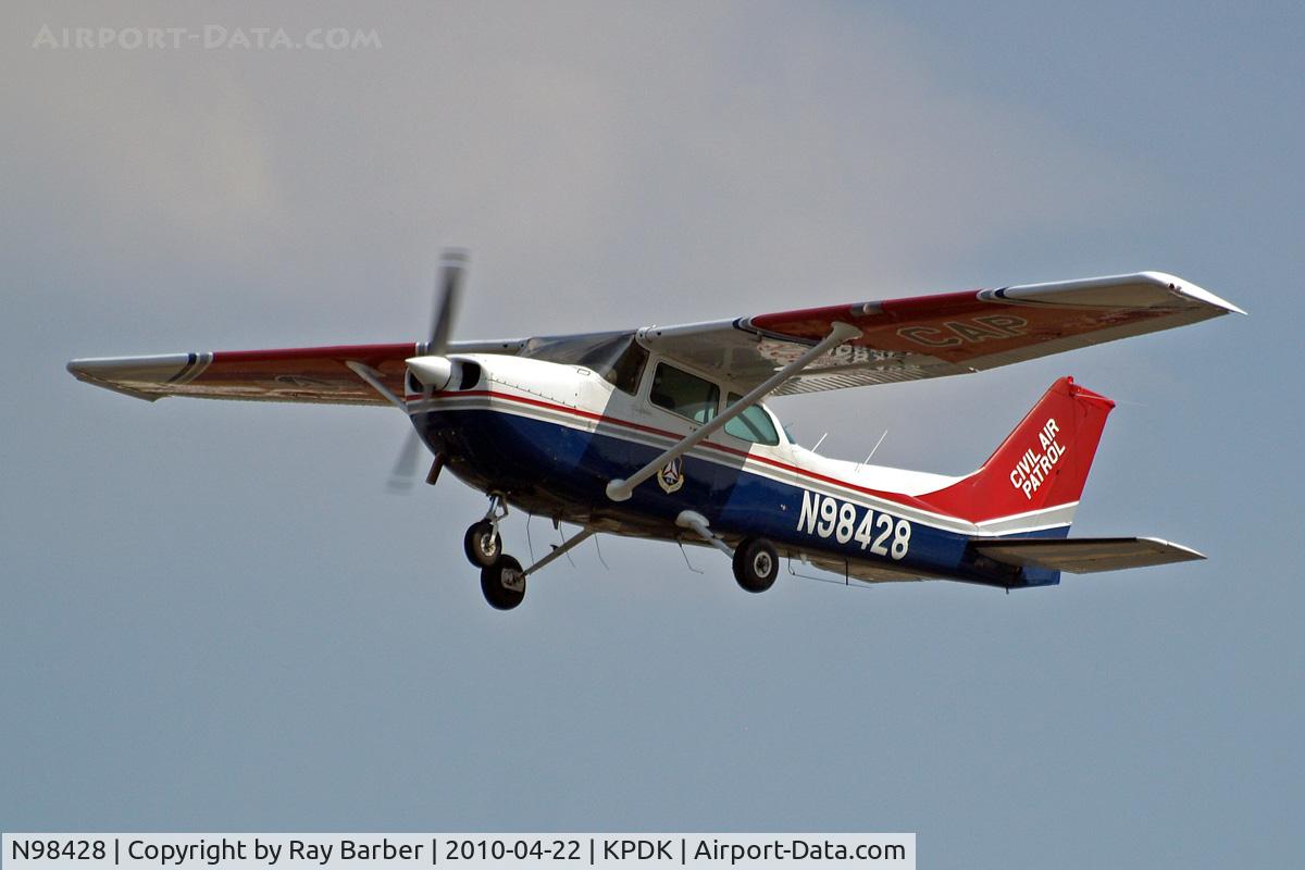N98428, 1984 Cessna 172P C/N 17276291, N98428   Cessna 172P Skyhawk [172-76291] (Civil Air Patrol) Atlanta-Dekalb Peachtree~N 22/04/2010
