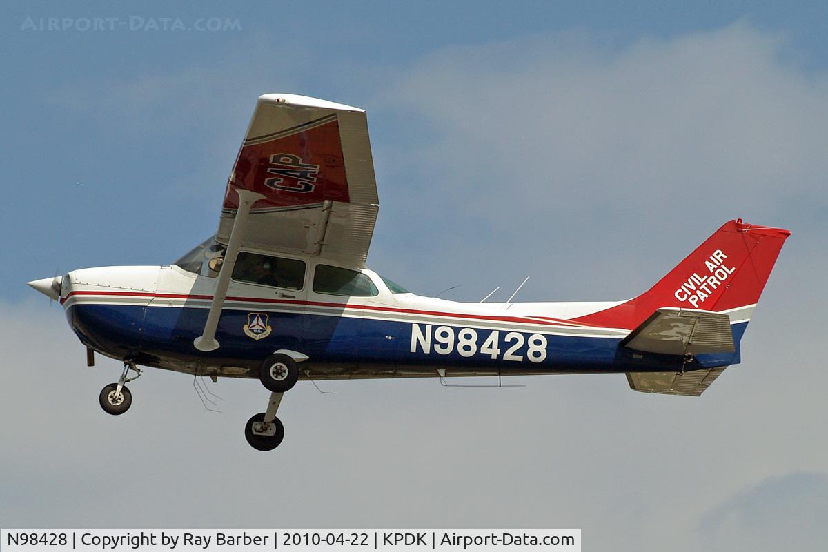 N98428, 1984 Cessna 172P C/N 17276291, N98428   Cessna 172P Skyhawk [172-76291] (Civil Air Patrol) Atlanta-Dekalb Peachtree~N 22/04/2010