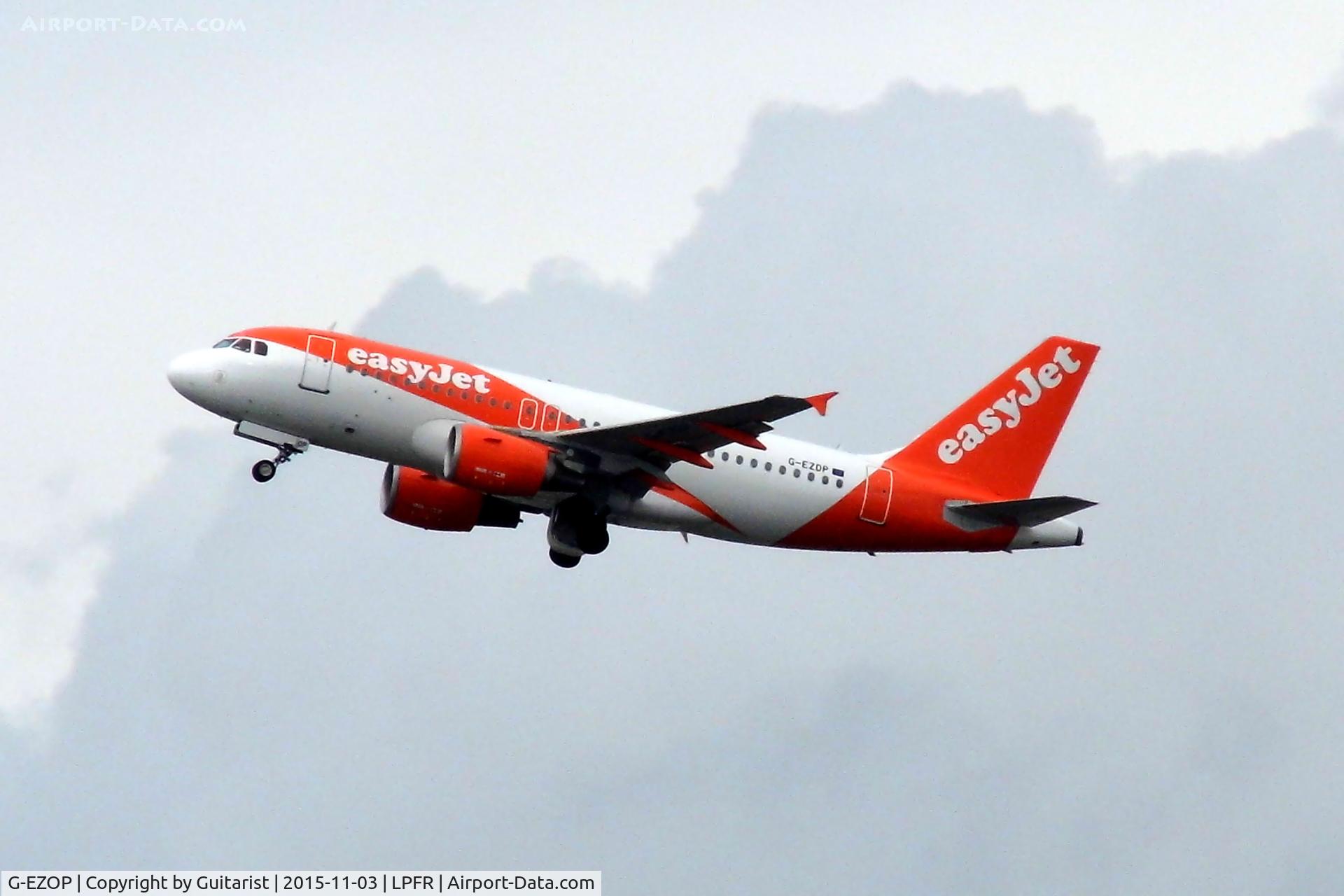 G-EZOP, 2015 Airbus A320-214 C/N 6633, At Faro