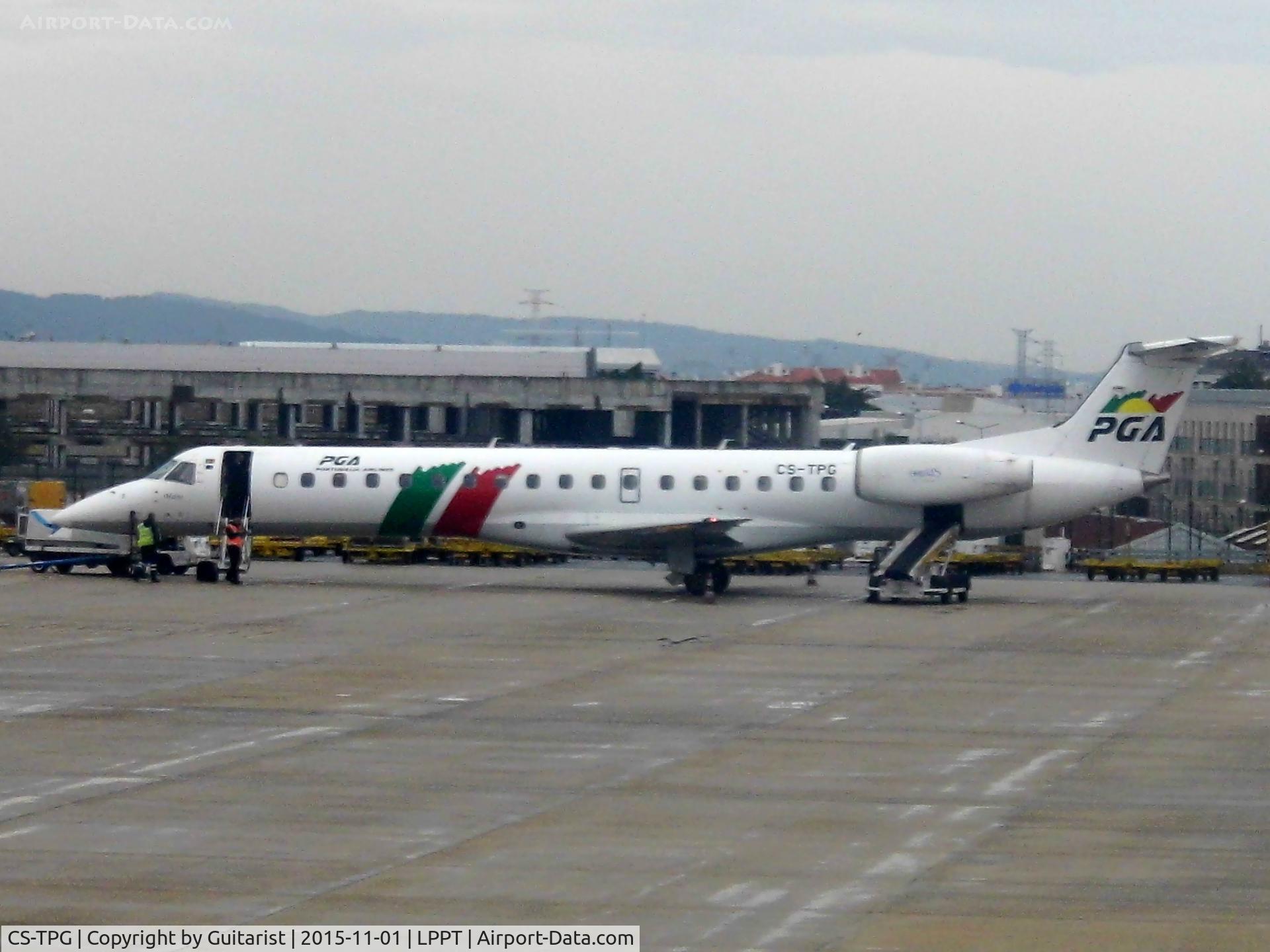 CS-TPG, 1997 Embraer EMB-145EP (ERJ-145EP) C/N 145014, At Lisbon
