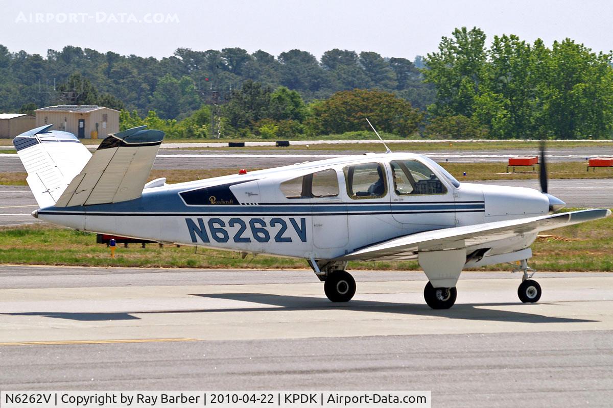 N6262V, 1967 Beech V35 Bonanza C/N D-8592, Beech V35 Bonanza [D-8592] Atlanta-Dekalb Peachtree~N 22/04/2010