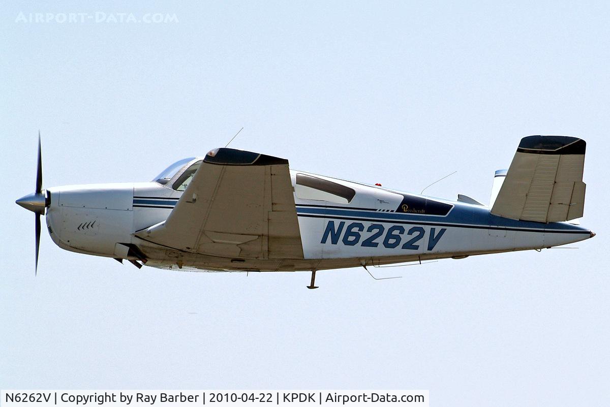 N6262V, 1967 Beech V35 Bonanza C/N D-8592, Beech V35 Bonanza [D-8592] Atlanta-Dekalb Peachtree~N 22/04/2010