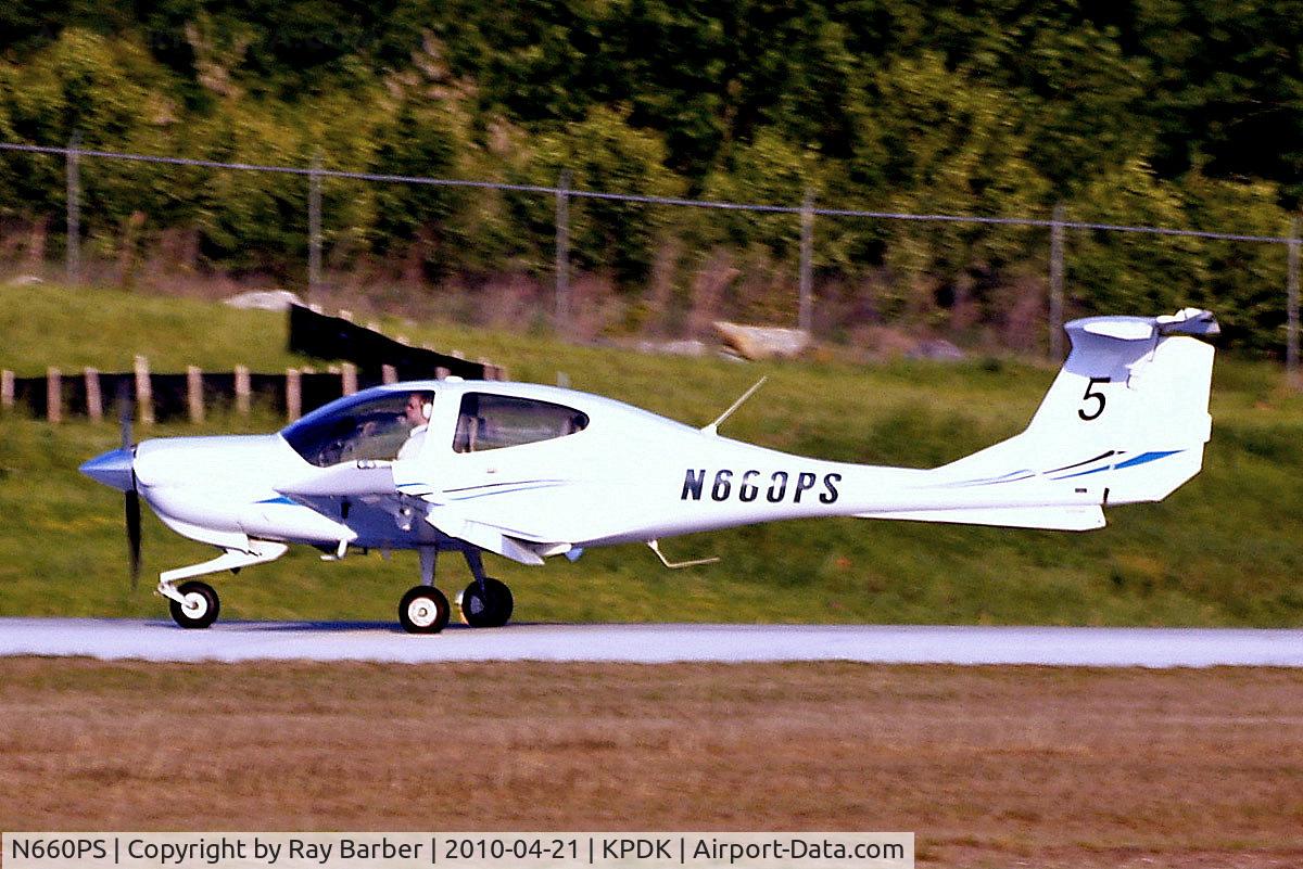 N660PS, 2006 Diamond DA-40 Diamond Star C/N 40.660, Diamond DA.40 Star [40.660] Atlanta-Dekalb Peachtree~N 21/04/2010