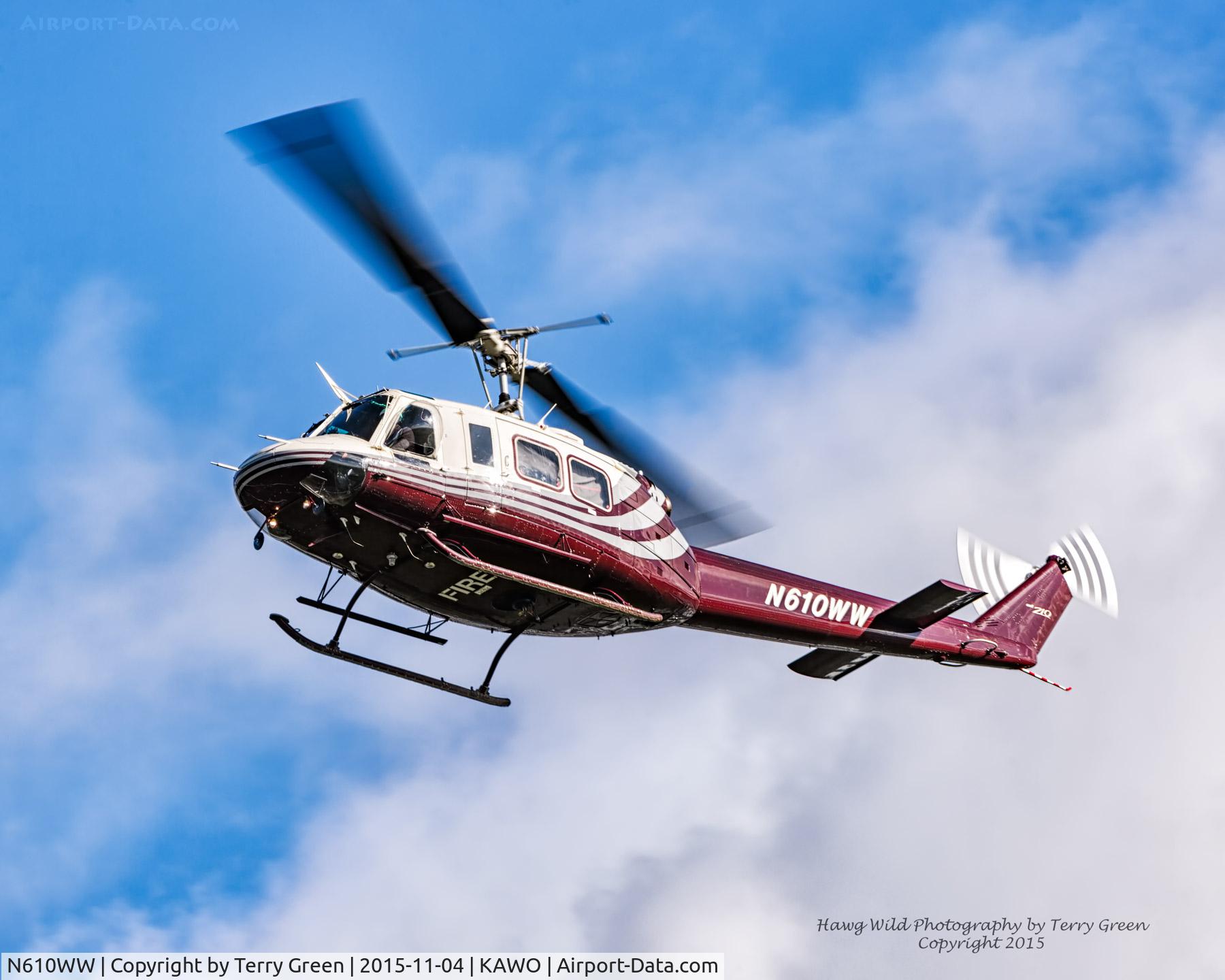 N610WW, 2008 Bell 210 C/N 21004, Arlington Airport KAWO