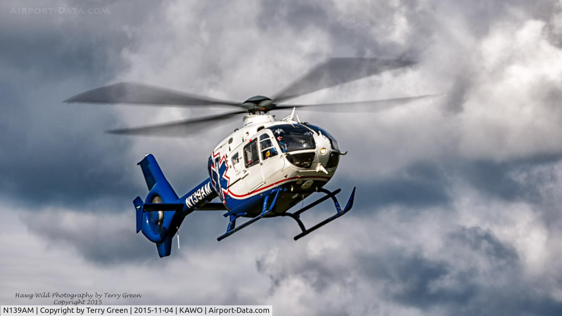 N139AM, 2008 Eurocopter EC-135T-2+ C/N 0655, Arlington Airport