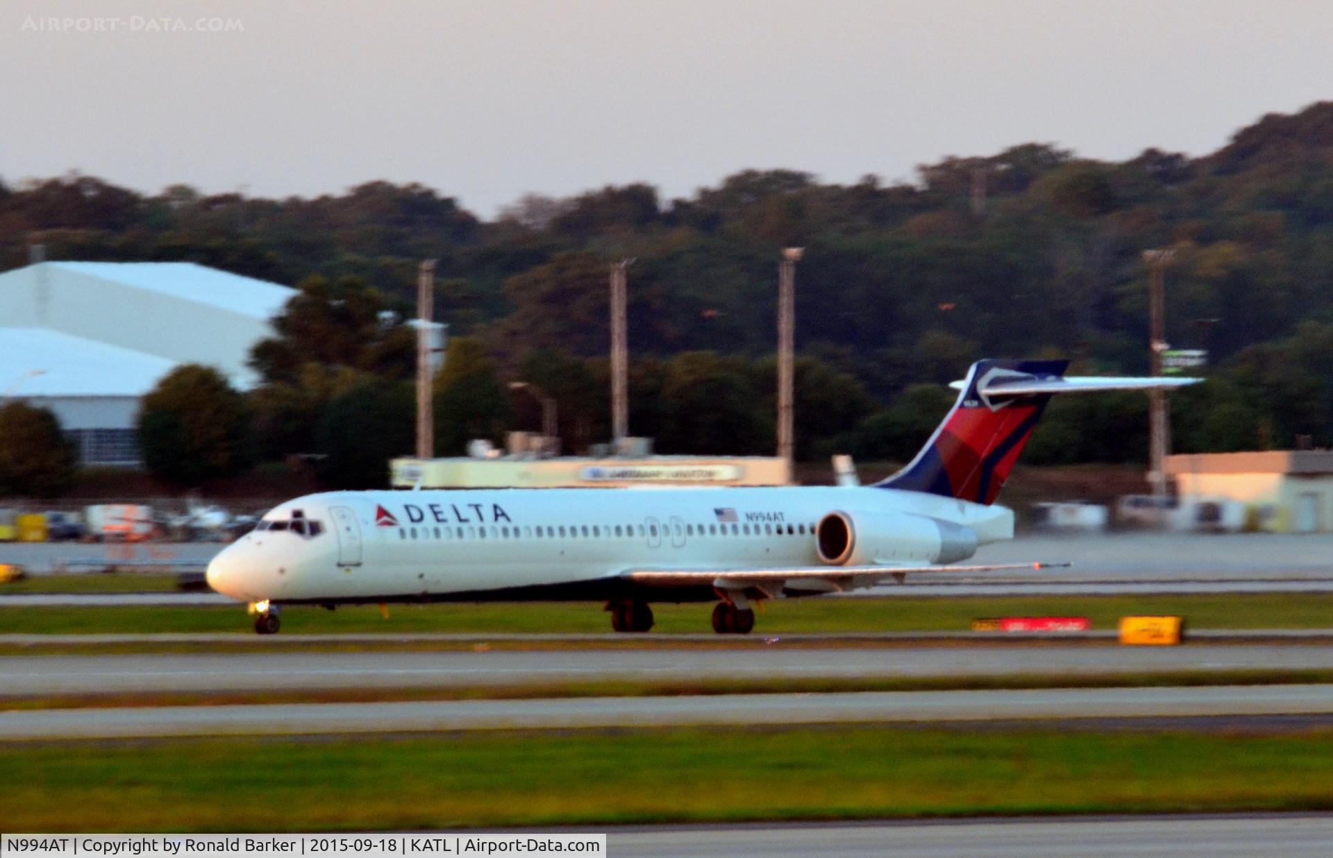 N994AT, 2002 Boeing 717-200 C/N 55138, Takeoff Atlanta