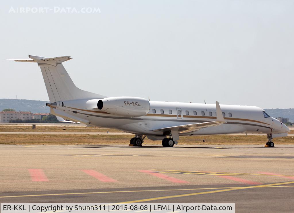 ER-KKL, 2014 Embraer EMB-135BJ Legacy 650 C/N 14501191, Parked at the General Aviation area...