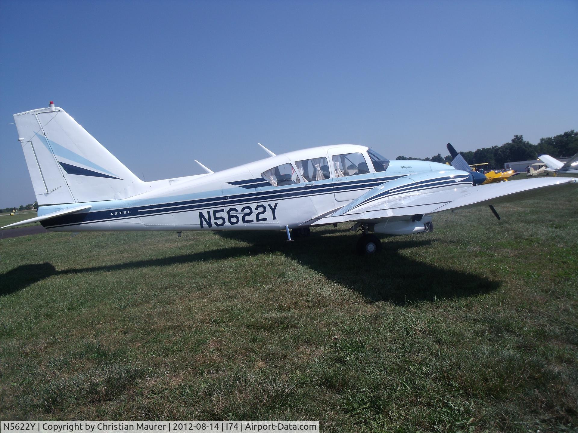 N5622Y, 1964 Piper PA-23-250 C/N 27-2732, Piper Aztec 500