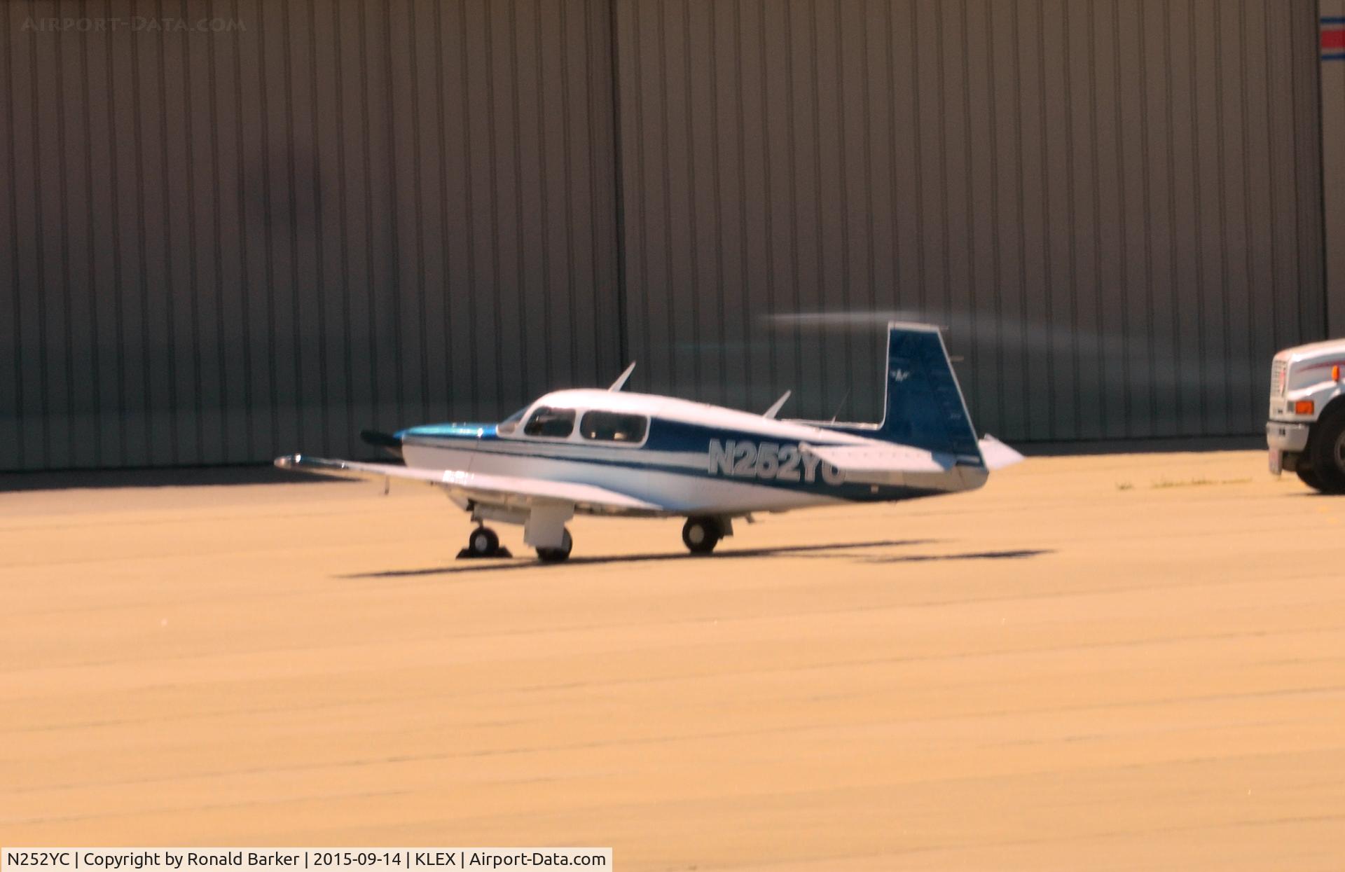 N252YC, Mooney M20K C/N 25-1074, Lexington
