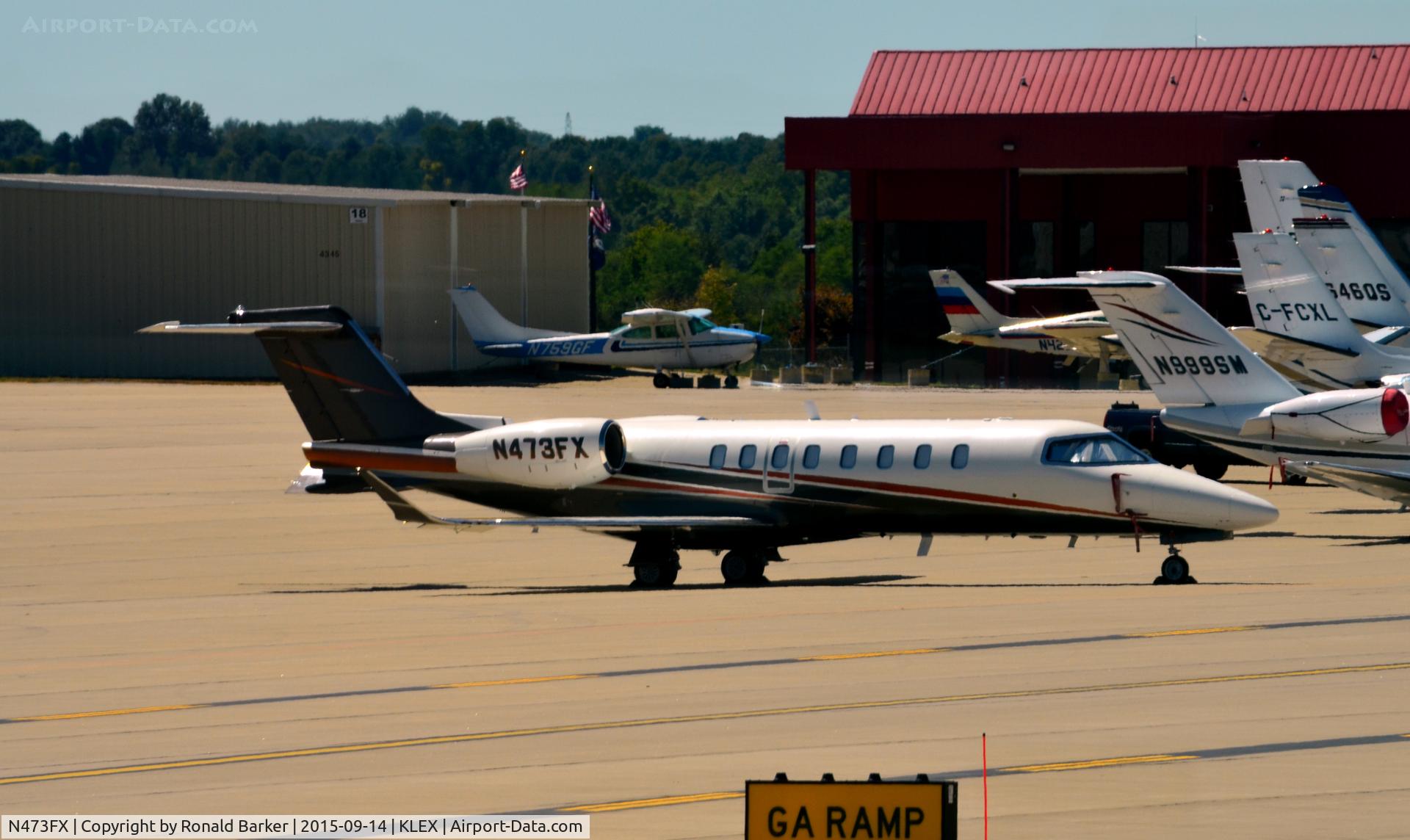 N473FX, 2015 Learjet Lear 45 C/N 502, Lexington