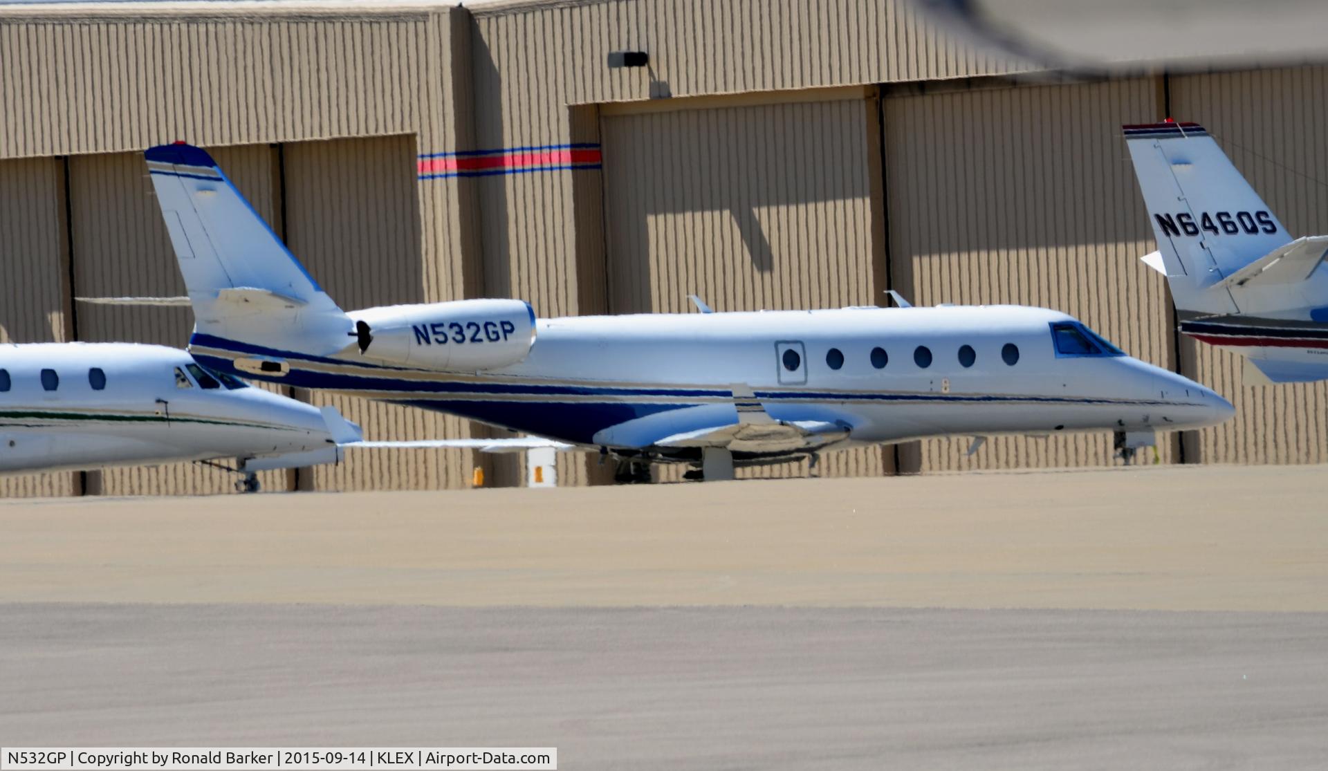 N532GP, 2007 Israel Aircraft Industries Gulfstream G150 C/N 221, Lexington