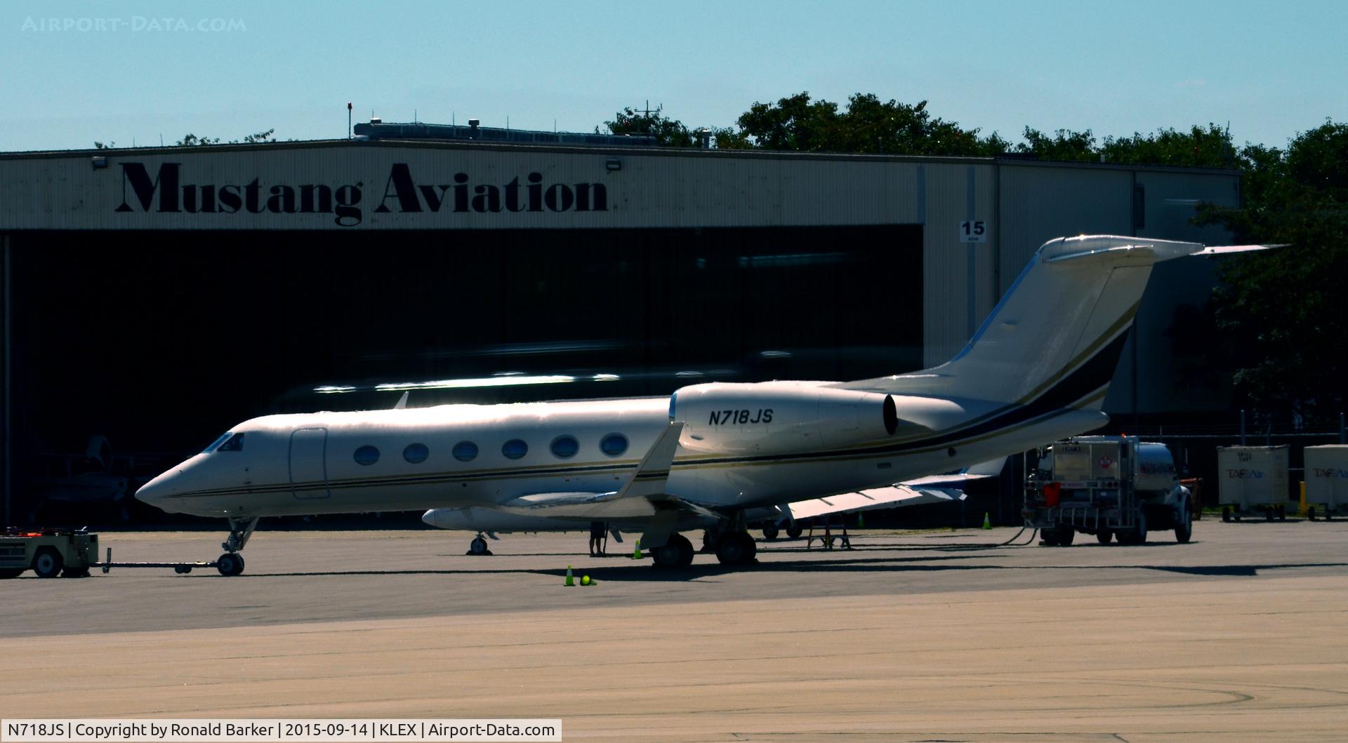 N718JS, Gulfstream Aerospace GIV-X (G450) C/N 4164, Lexington