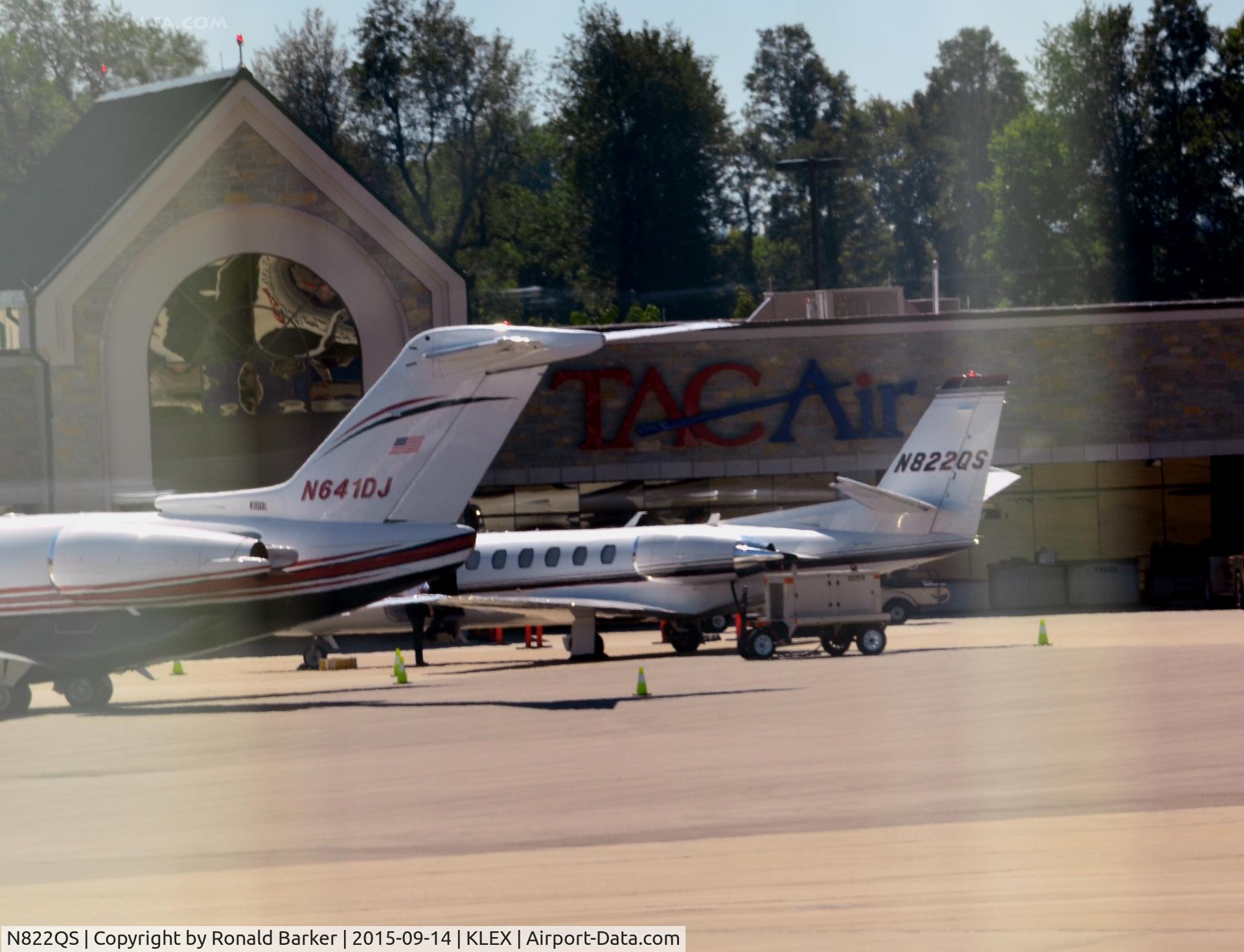 N822QS, 2008 Cessna 560 C/N 560-0789, Lexington
