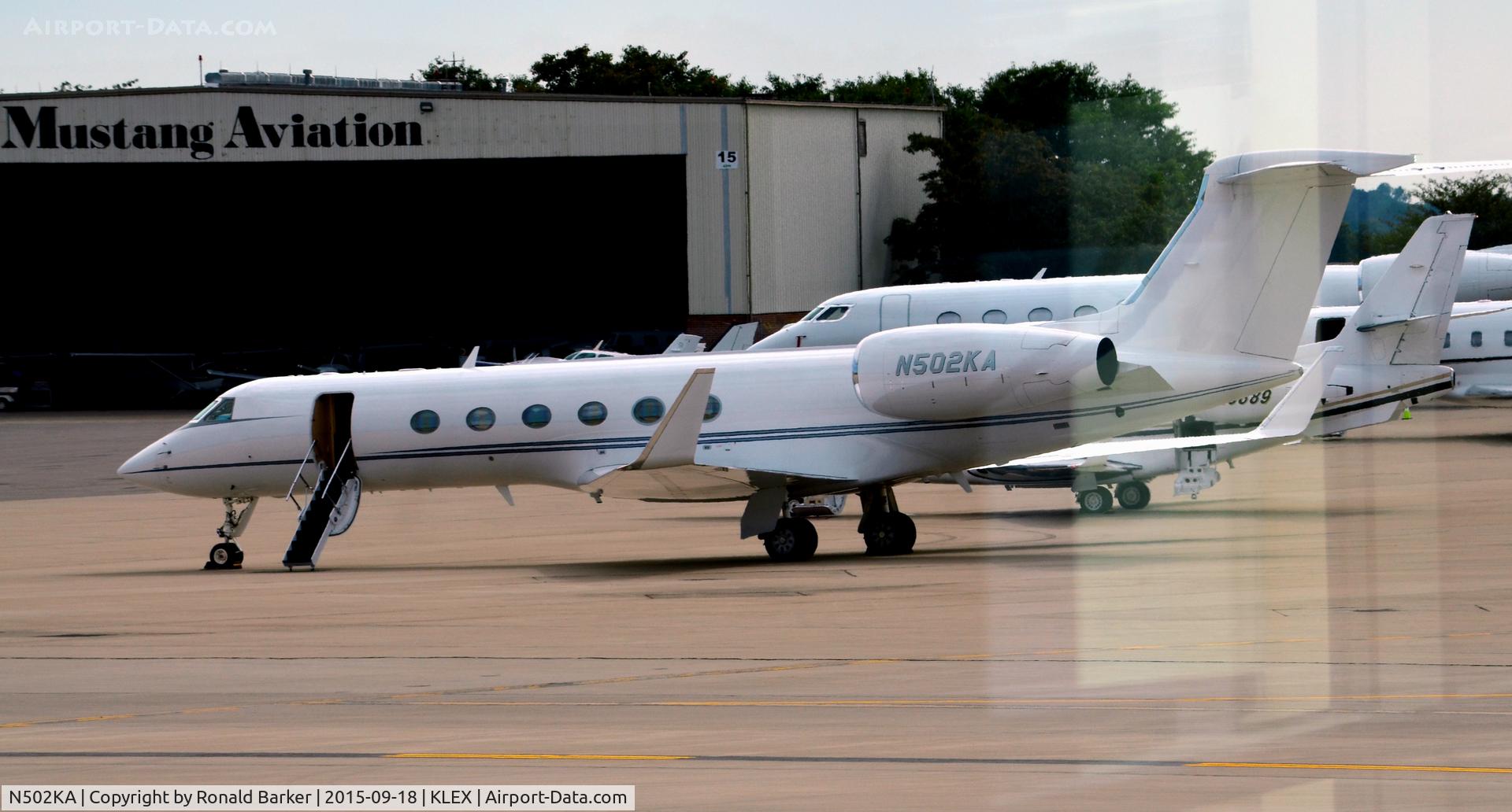 N502KA, 1999 Gulfstream Aerospace G-V C/N 502, Lexington
