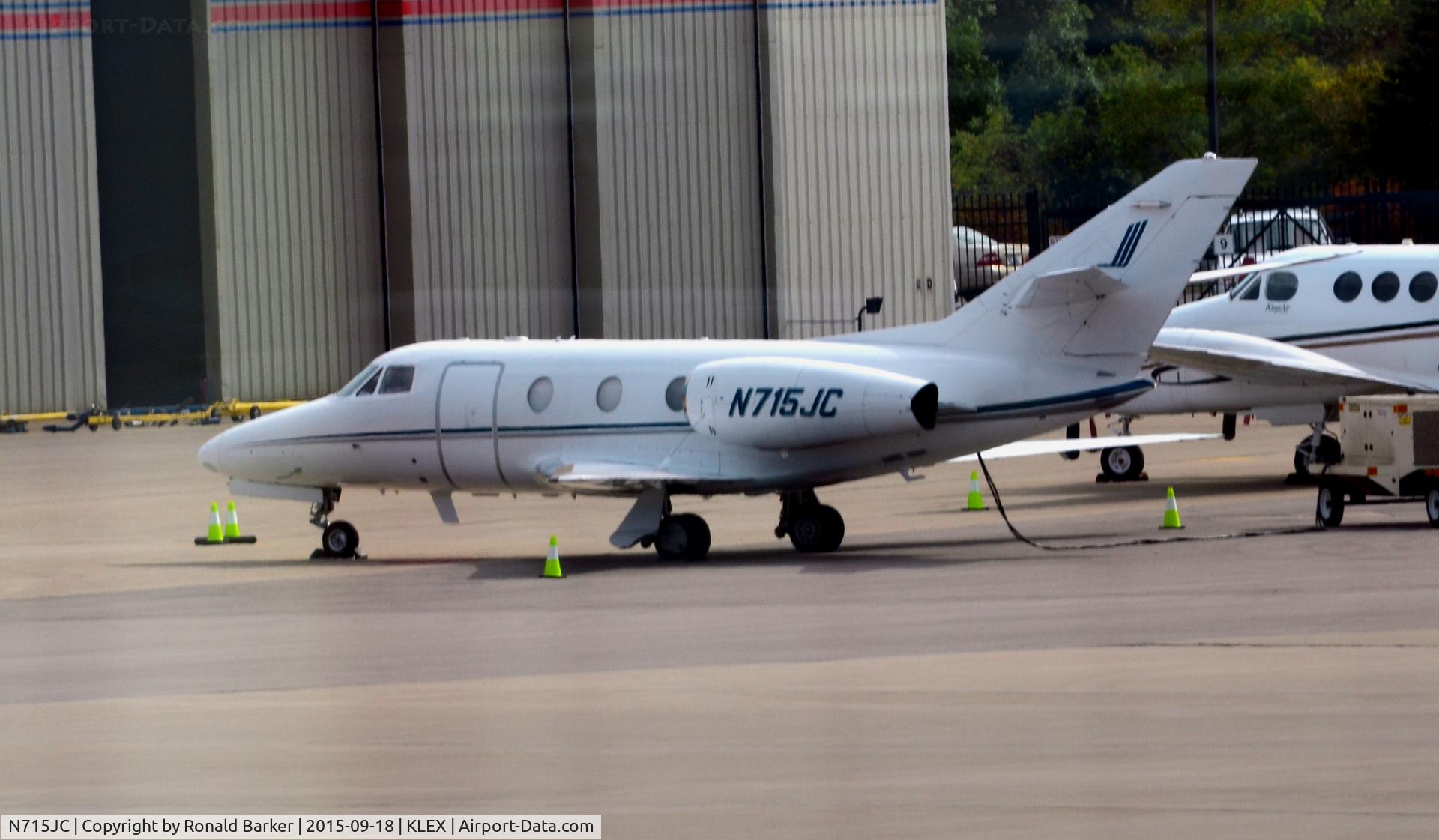 N715JC, 1977 Dassault Falcon 10 C/N 99, Lexington