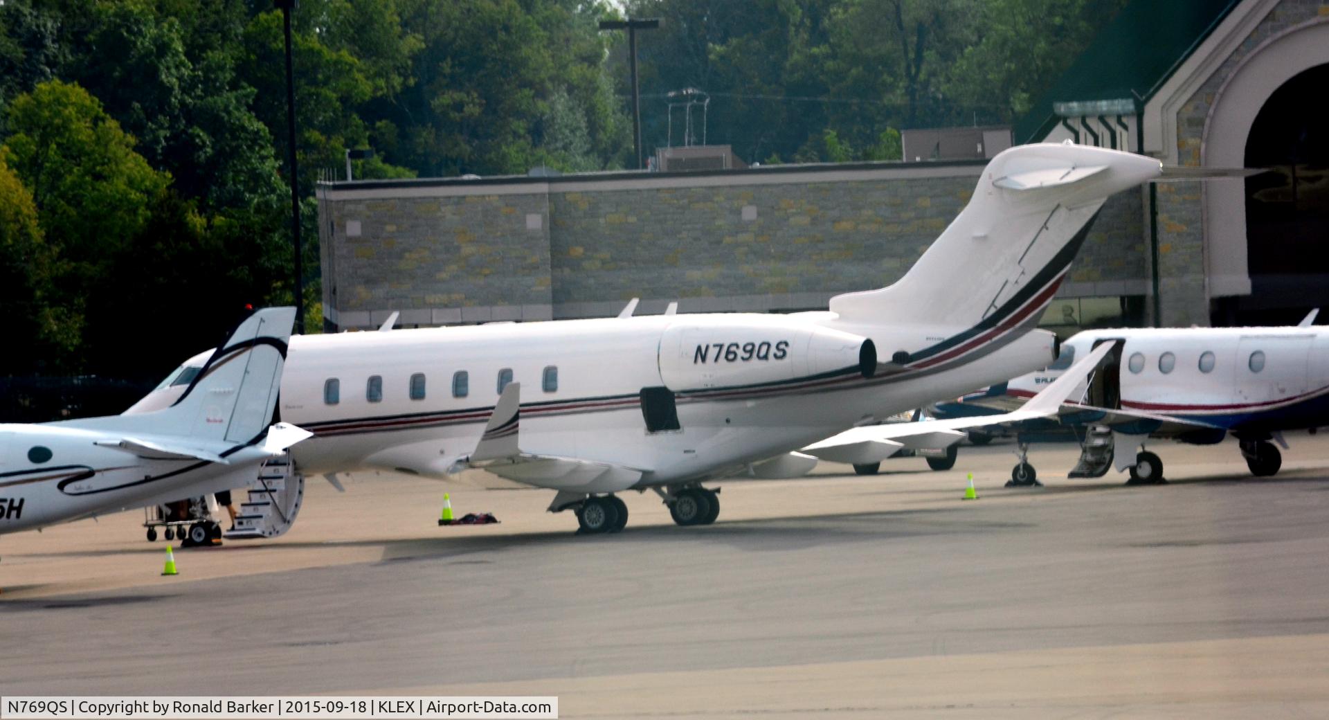 N769QS, 2015 Bombardier Challenger 350 (BD-100-1A10) C/N 20539, Lexington