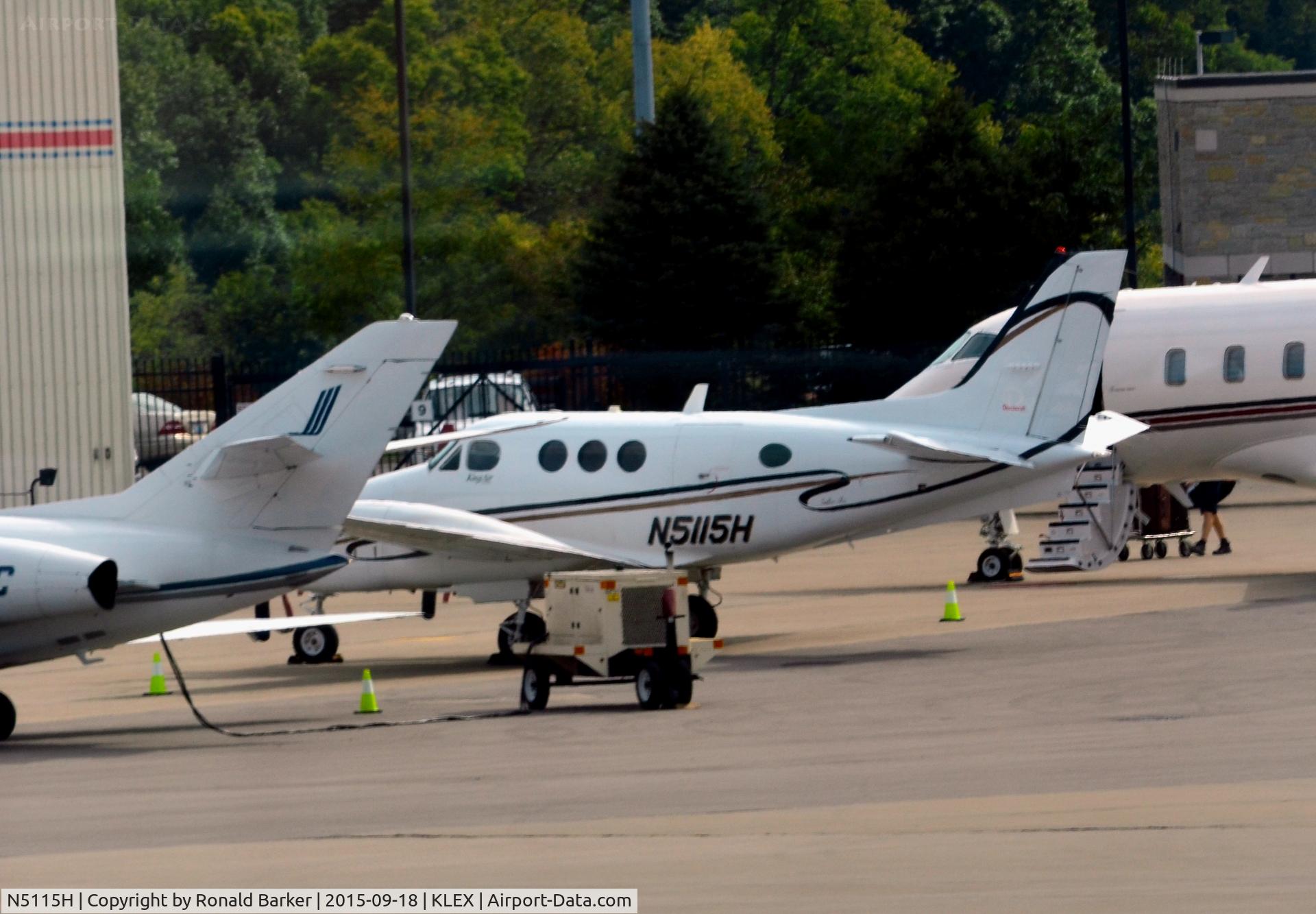 N5115H, Raytheon Aircraft Company C90A C/N LJ-1705, Lexington