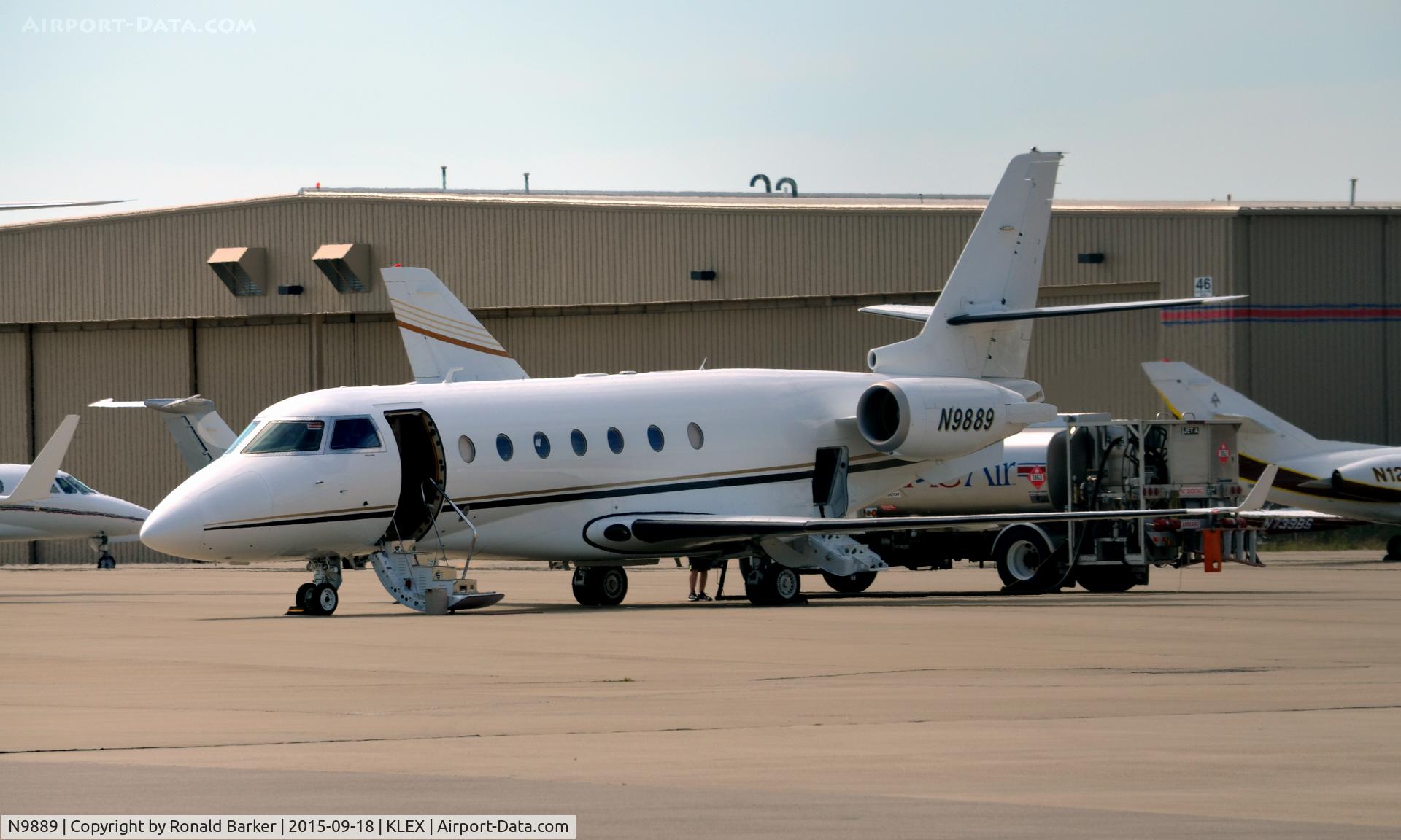 N9889, 1999 Israel Aircraft Industries G-200 C/N 009, Lexington