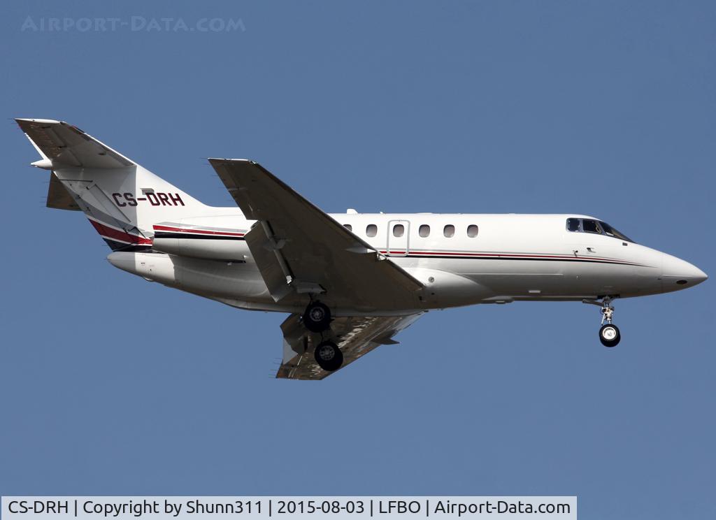 CS-DRH, 2005 Raytheon Hawker 800XP C/N 258746, Landing rwy 14R