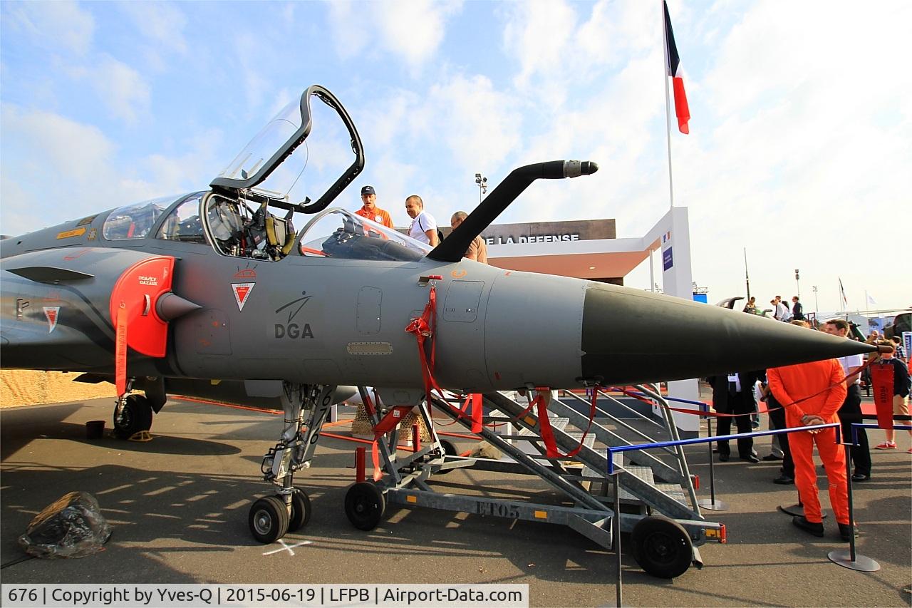 676, Dassault Mirage 2000D C/N 550, Dassault Mirage 2000D, Static display, Paris-Le Bourget (LFPB-LBG) Air show 2015