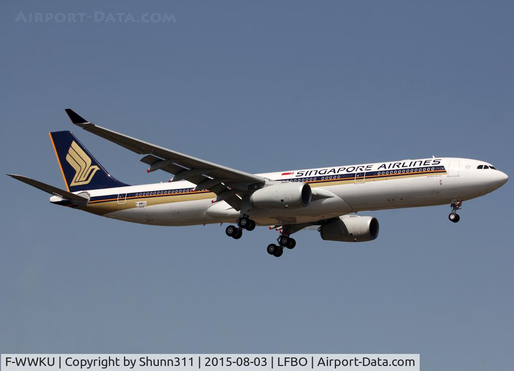 F-WWKU, 2015 Airbus A330-343 C/N 1648, C/n 1648 - To be 9V-SSH