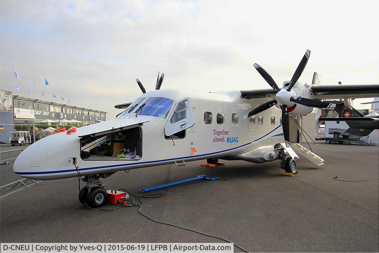 D-CNEU, 1992 Dornier 228-212 C/N 8206, Dornier 228-212, Static display, Paris-Le Bourget (LFPB-LBG) Air show 2015