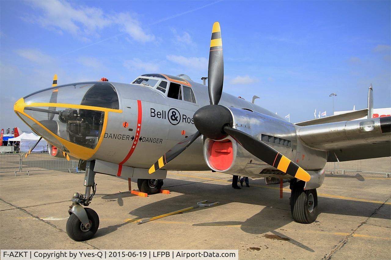 F-AZKT, 1954 Dassault MD-311 Flamant C/N 260, Dassault MD-311 Flamant, Static display, Paris-Le Bourget (LFPB-LBG) Air show 2015