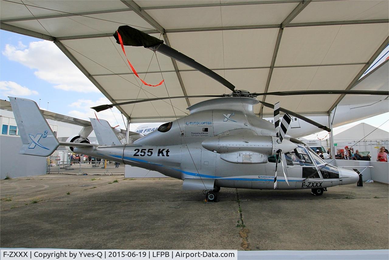 F-ZXXX, 2010 Eurocopter X3 C/N 0001, Eurocopter X3, Static display, Paris-Le Bourget (LFPB-LBG) Air show 2015