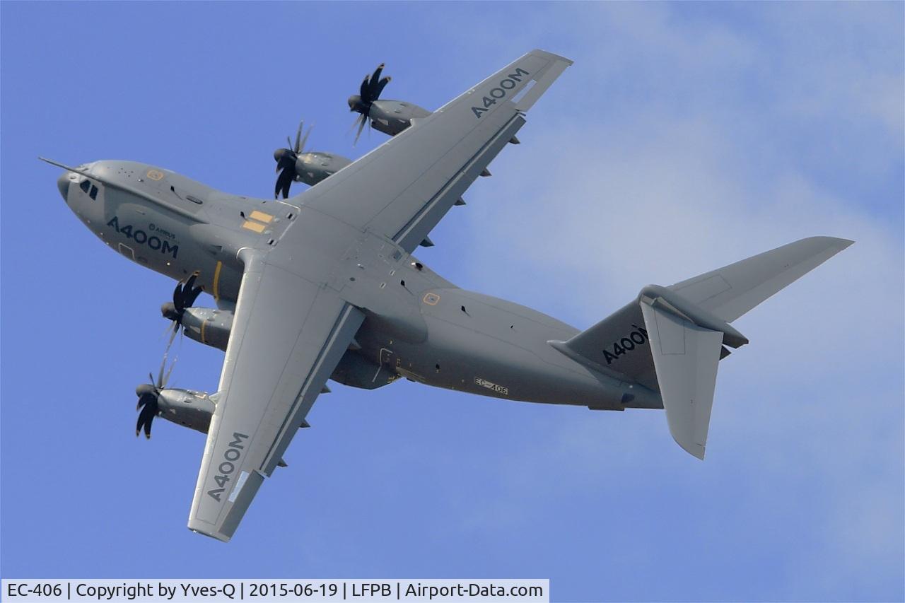 EC-406, 2011 Airbus A400M-180 Atlas C/N 006, Airbus A-400M Atlas, On display, Paris-Le Bourget (LFPB-LBG) Air show 2015