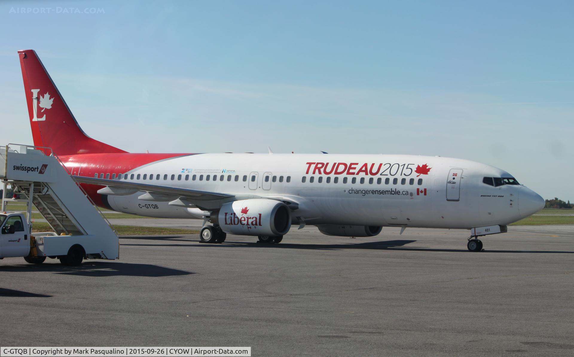 C-GTQB, 2006 Boeing 737-8Q8 C/N 30696, Boeing 737-800