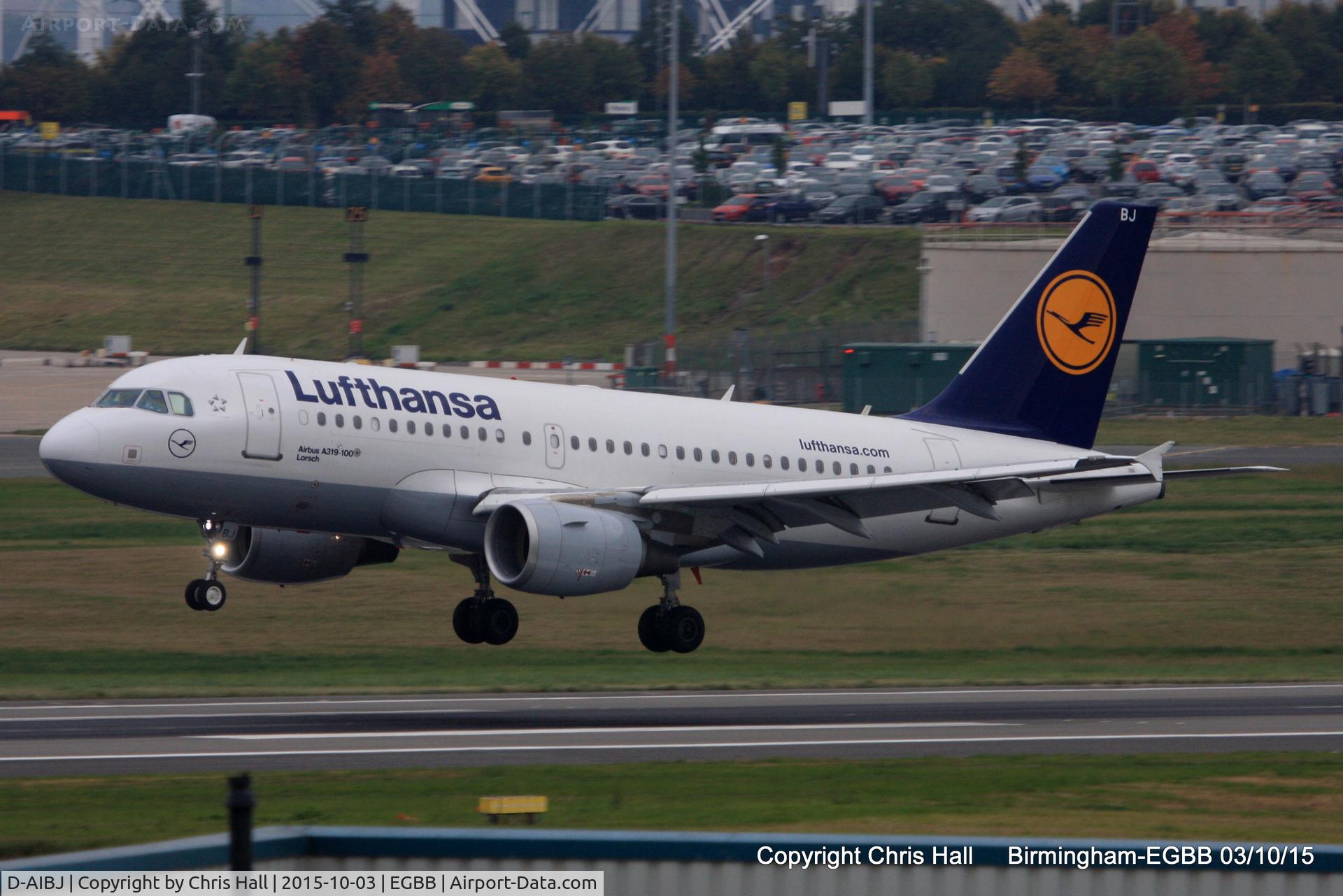 D-AIBJ, 2012 Airbus A319-112 C/N 5293, Lufthansa