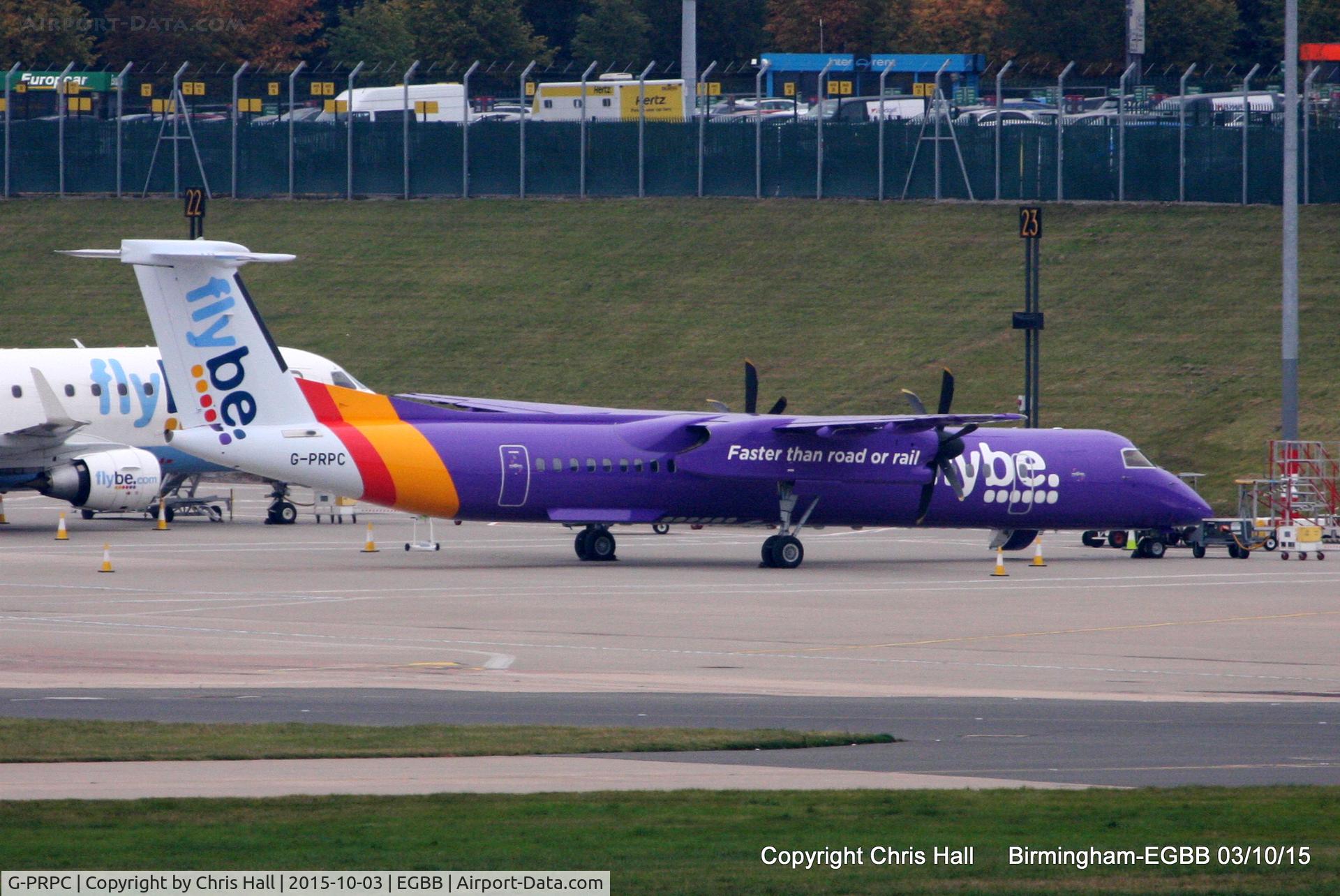 G-PRPC, 2010 Bombardier DHC-8-402 Dash 8 C/N 4338, flybe