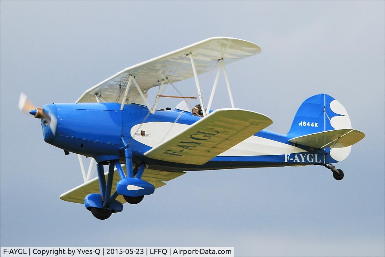 F-AYGL, 1930 Great Lakes 2T-1A Sport Trainer C/N 91, Great Lakes 2T-1A Sport Trainer, On display, La Ferté-Alais (LFFQ) Air show 2015