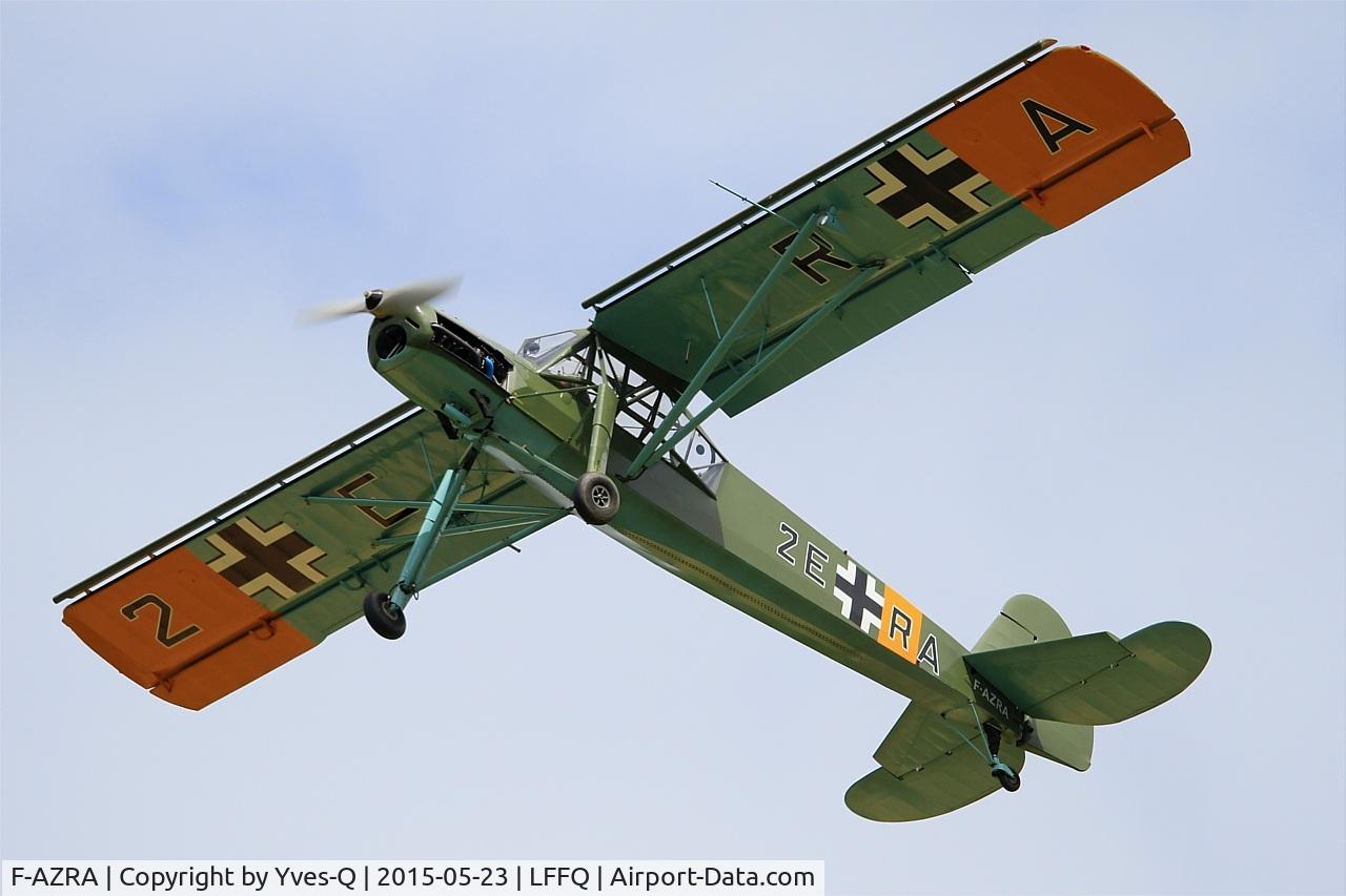 F-AZRA, Fieseler Fi-156C-3 Storch C/N 2039, Fieseler Fi-156C-3 Storch, On display, La Ferté-Alais airfield (LFFQ) Airshow 2015