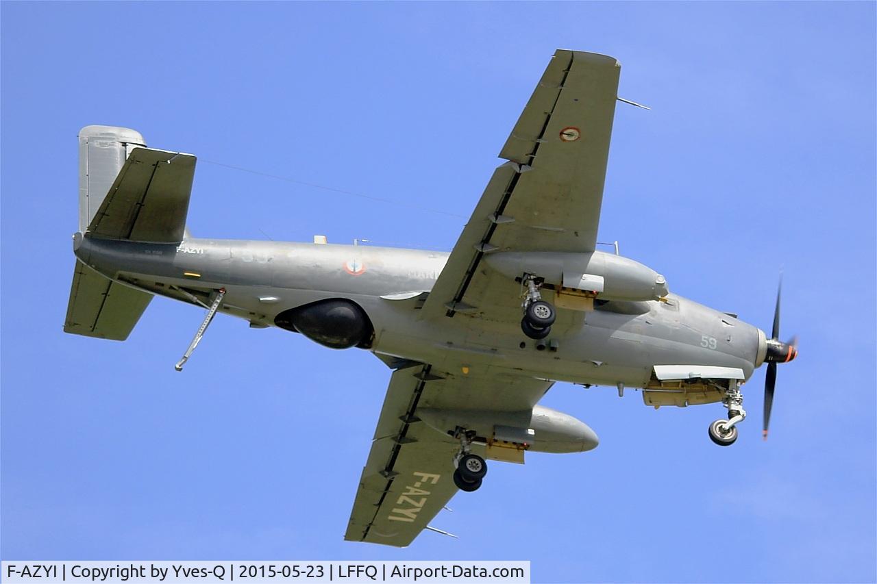 F-AZYI, 1959 Breguet Br.1050 Alize C/N 59, Breguet Br.1050 Alize, On display, La Ferté-Alais airfield (LFFQ) Airshow 2015