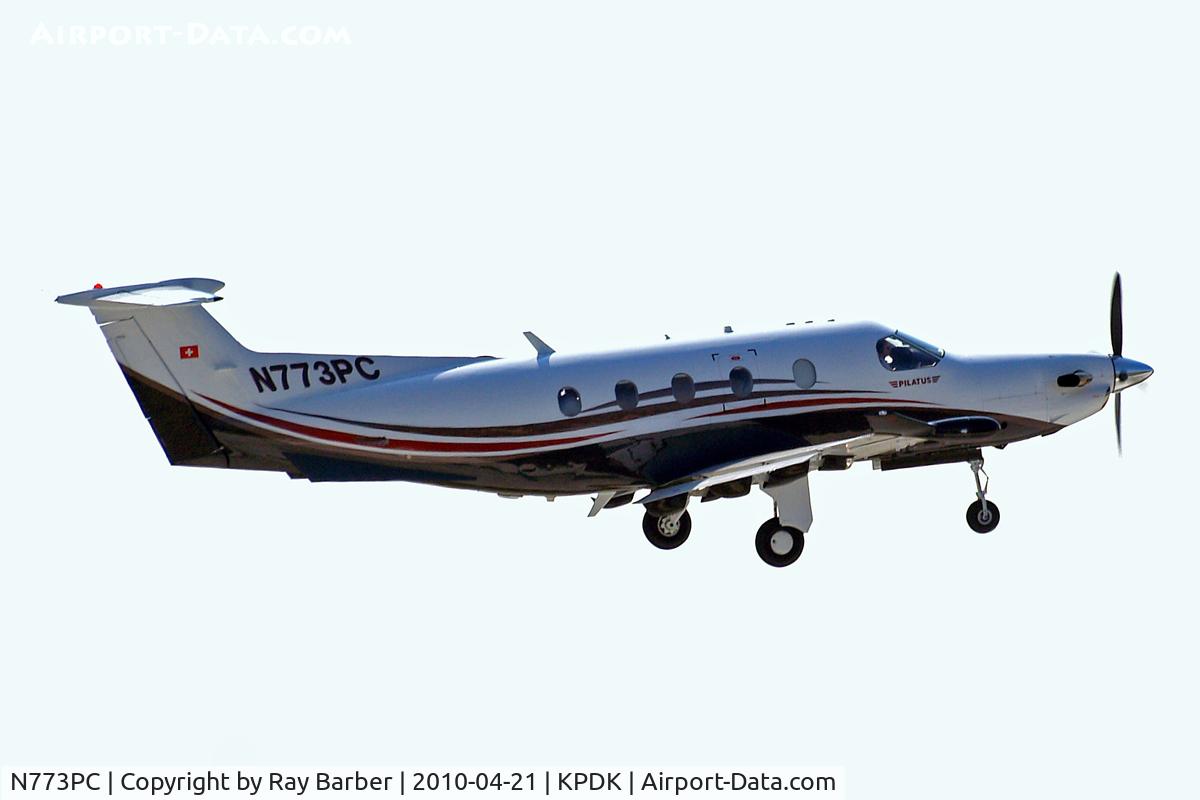 N773PC, 2009 Pilatus PC-12/47E C/N 1173, Pilatus PC-12/47E [1173] (Epps Air Service) Atlanta-Dekalb Peachtree~N 21/04/2010
