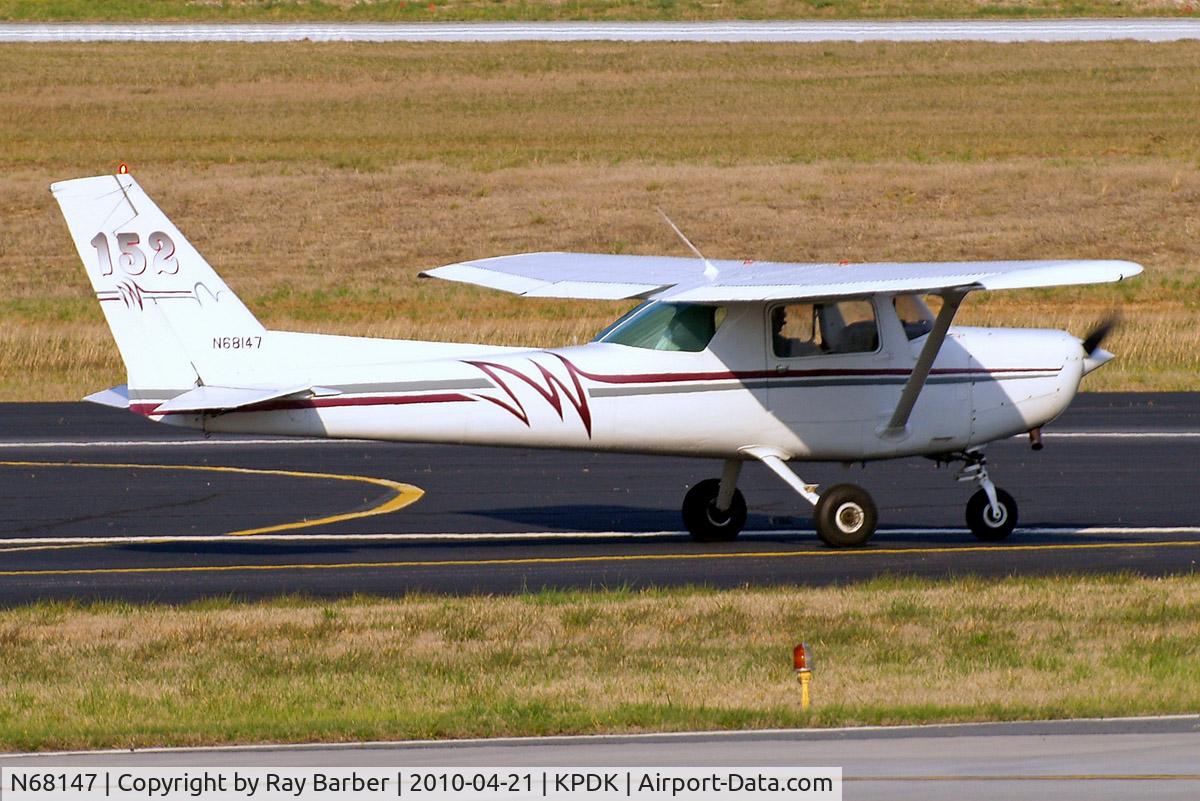 N68147, 1978 Cessna 152 C/N 15282149, Cessna 152 [152-82149] Atlanta-Dekalb Peachtree~N 21/04/2010