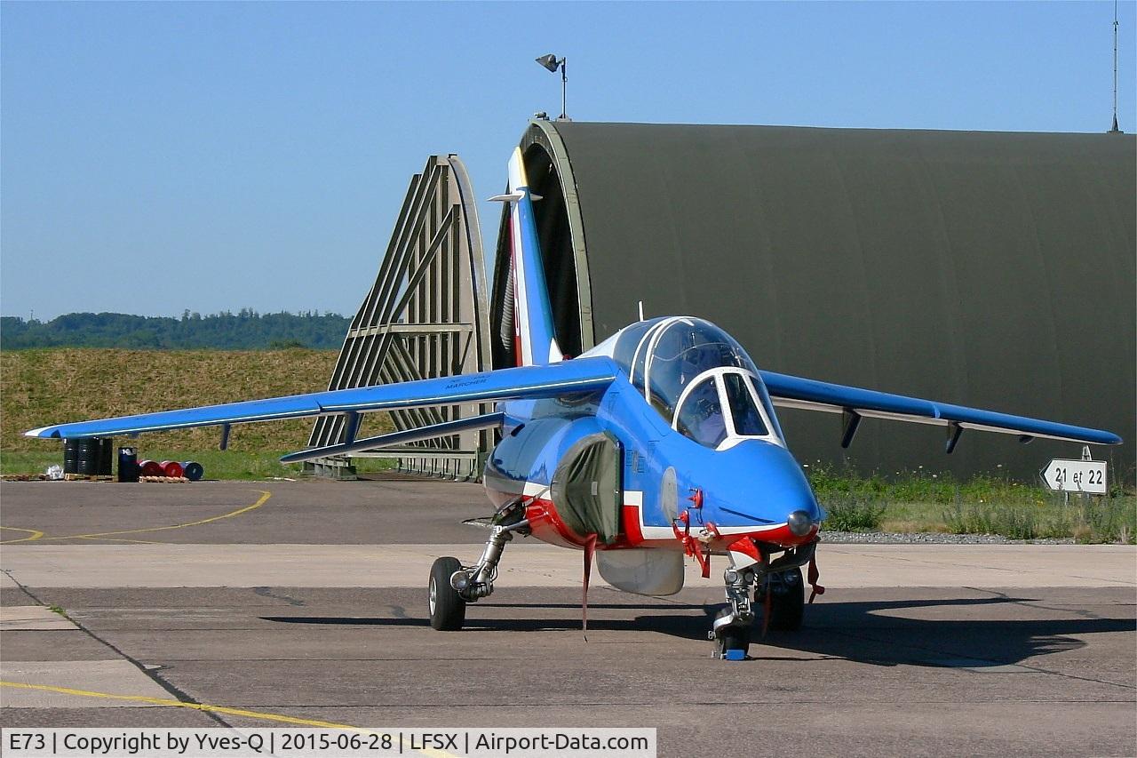 E73, Dassault-Dornier Alpha Jet E C/N E73, Dassault-Dornier Alpha Jet E (F-TENE), Athos 06 of Patrouille de France 2015, Luxeuil-Saint Sauveur Air Base 116 (LFSX) Open day 2015