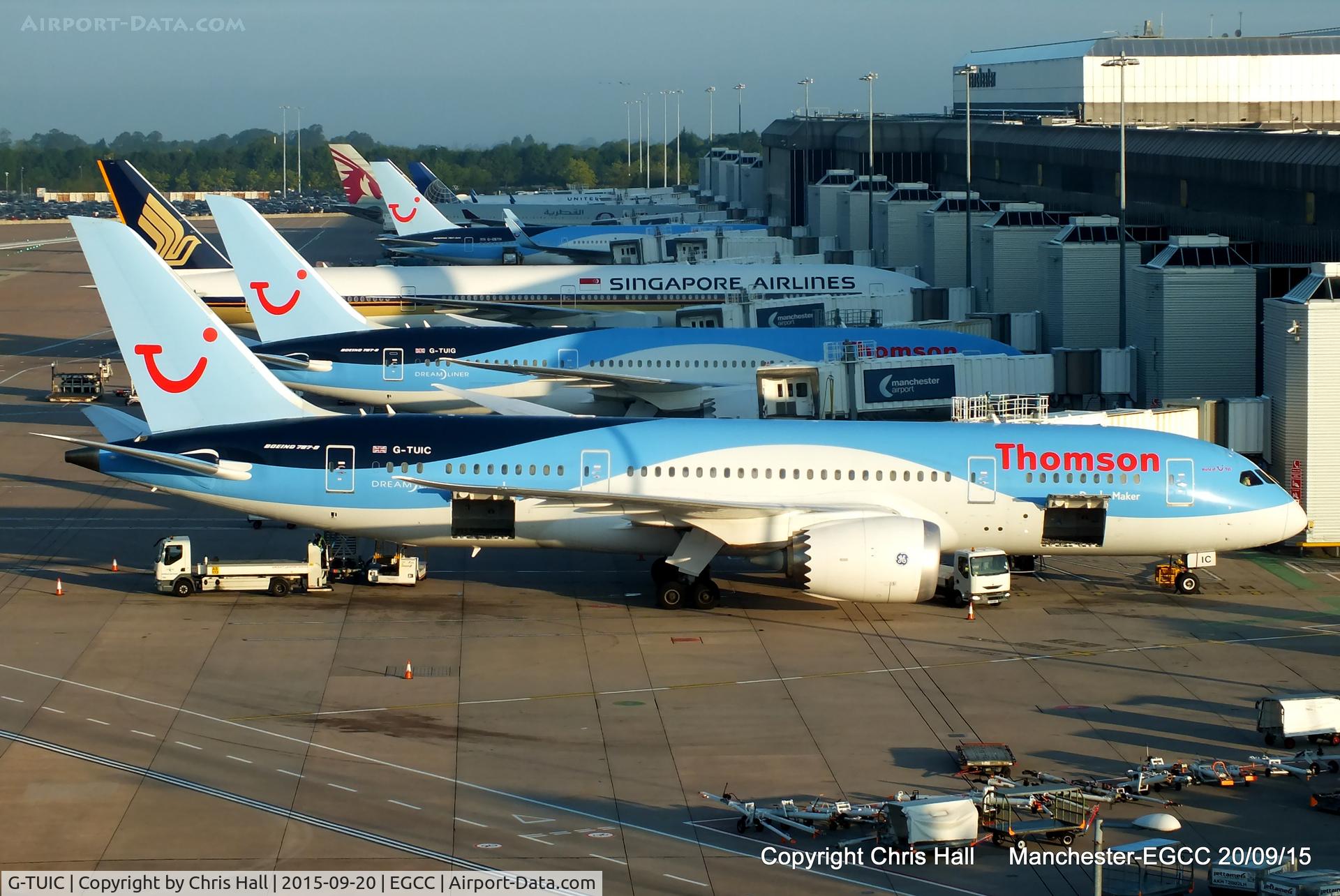 G-TUIC, 2013 Boeing 787-8 Dreamliner C/N 34424, Thomson