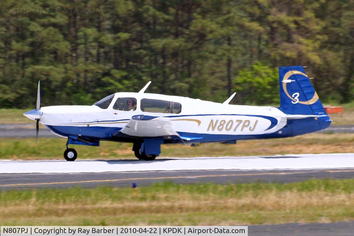 N807PJ, 2008 Mooney M20R Ovation C/N 29-0512, Mooney M.20R Ovation [29-0512] Atlanta-Dekalb Peachtree~N 22/04/2010