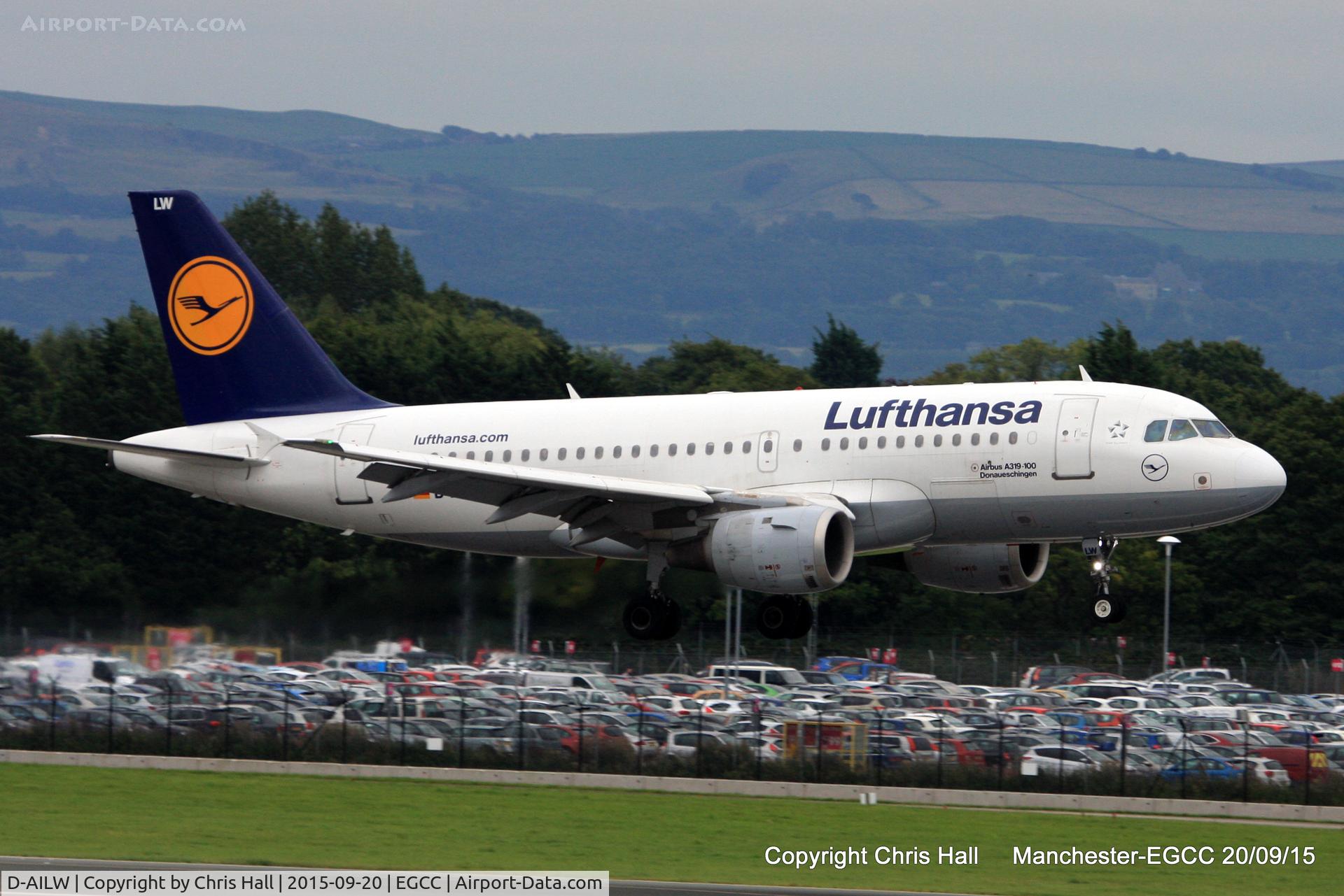 D-AILW, 1998 Airbus A319-114 C/N 853, Lufthansa