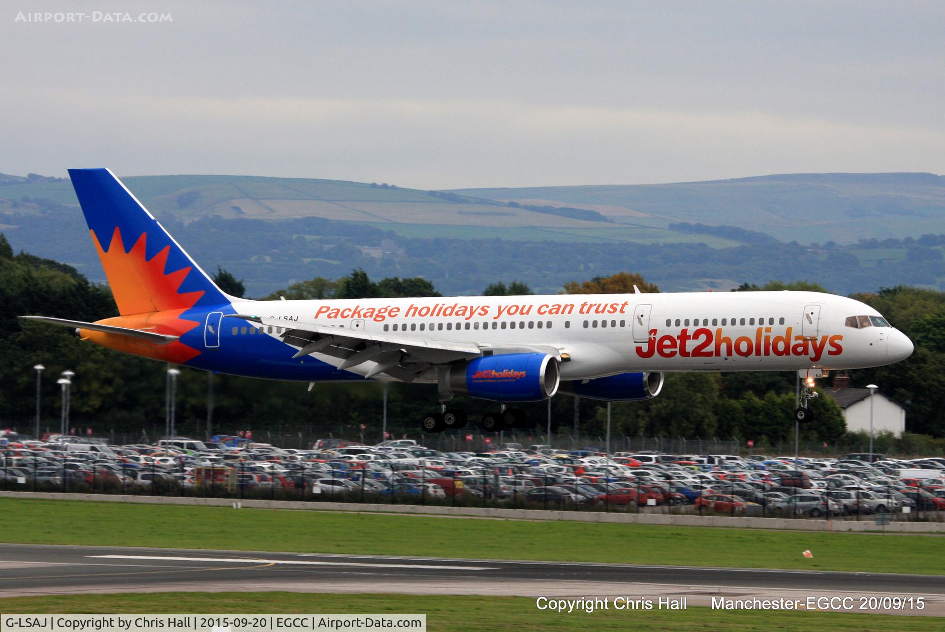 G-LSAJ, 1990 Boeing 757-236 C/N 24793, Jet2