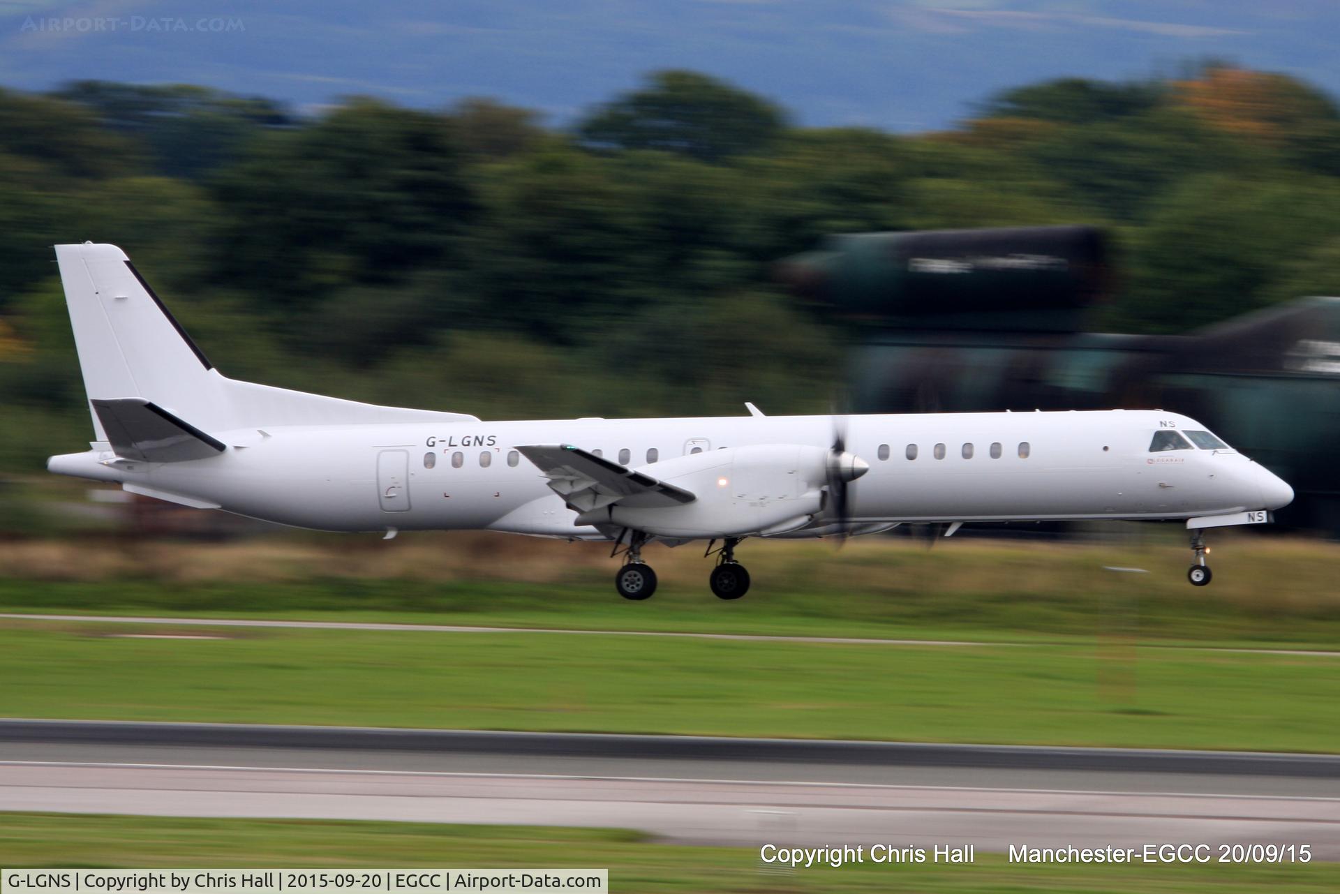 G-LGNS, 1996 Saab 2000 C/N 2000-041, Loganair