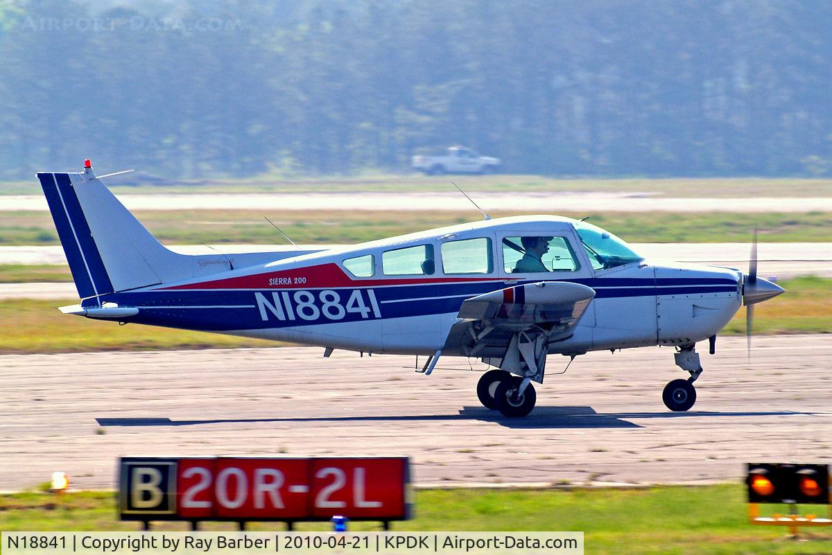 N18841, 1977 Beech C24R C/N MC-509, Beech C24R Sierra 200 [MC-509] Atlanta-Dekalb Peachtree~N 21/04/2010