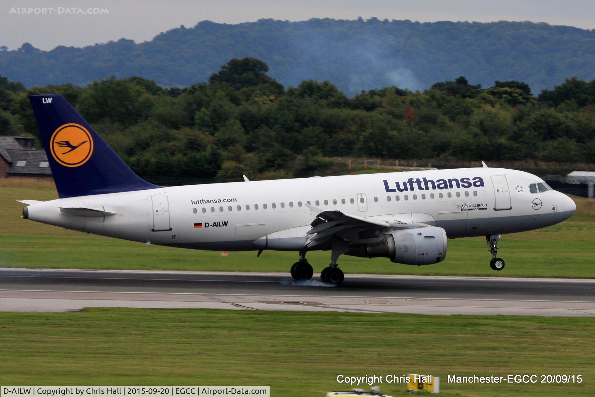 D-AILW, 1998 Airbus A319-114 C/N 853, Lufthansa