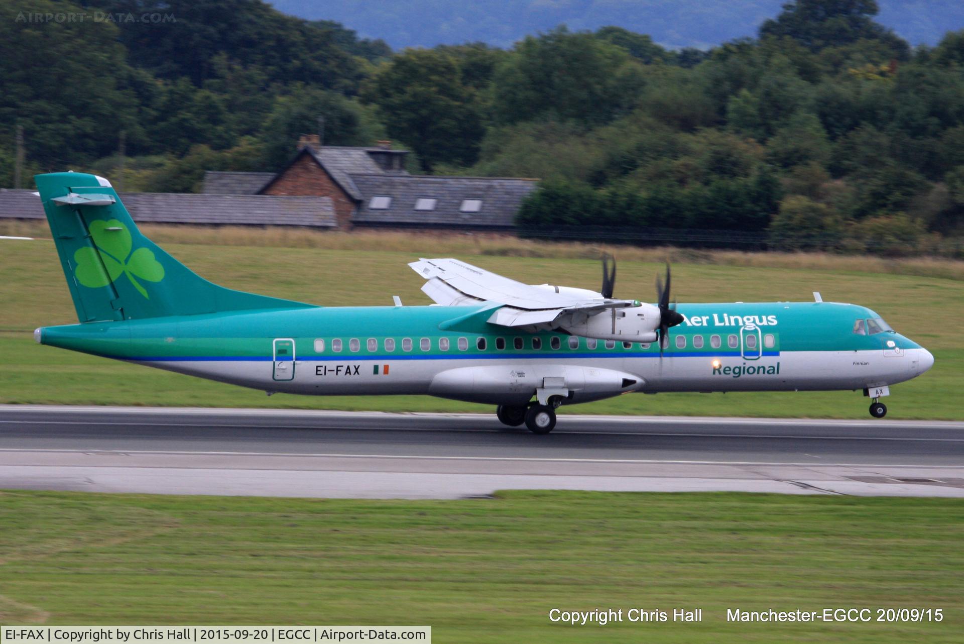 EI-FAX, 2013 ATR 72-600 (72-212A) C/N 1129, Aer Lingus Regional