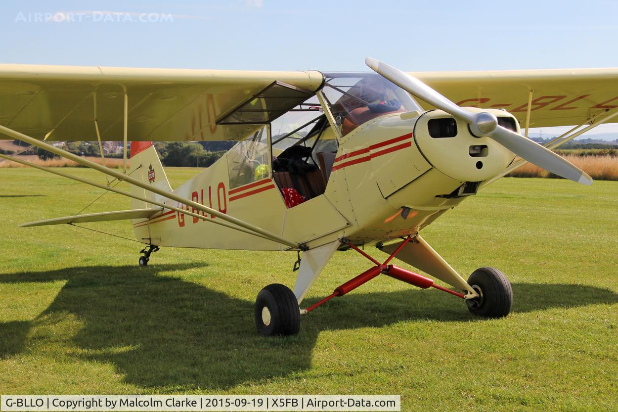 G-BLLO, 1953 Piper L-18C Super Cub (PA-18-95) C/N 18-3099, Piper L-18C Super Cub, Fishburn Airfield, September 19th 2015.