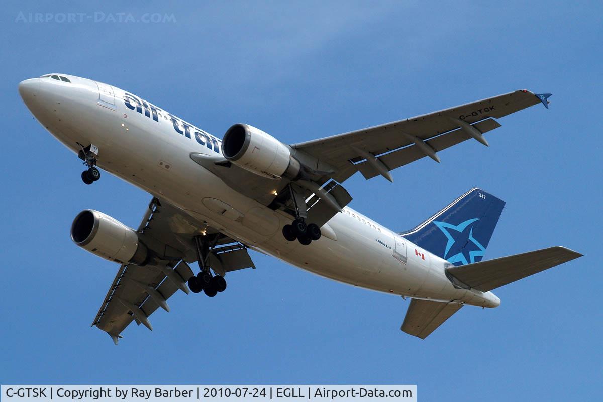 C-GTSK, 1990 Airbus A310-304 C/N 541, Airbus A310-304 [541] (Air Transat) Home~G 24/07/2010. On approach 27R.