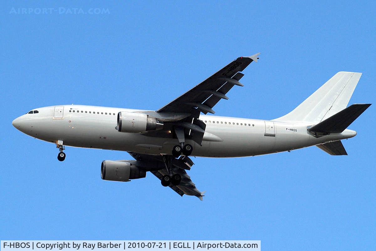 F-HBOS, 1993 Airbus A310-325/ET C/N 674, Airbus A310-325 [674] (Blue Line) Home~G 21/07/2010. On approach 27R.
